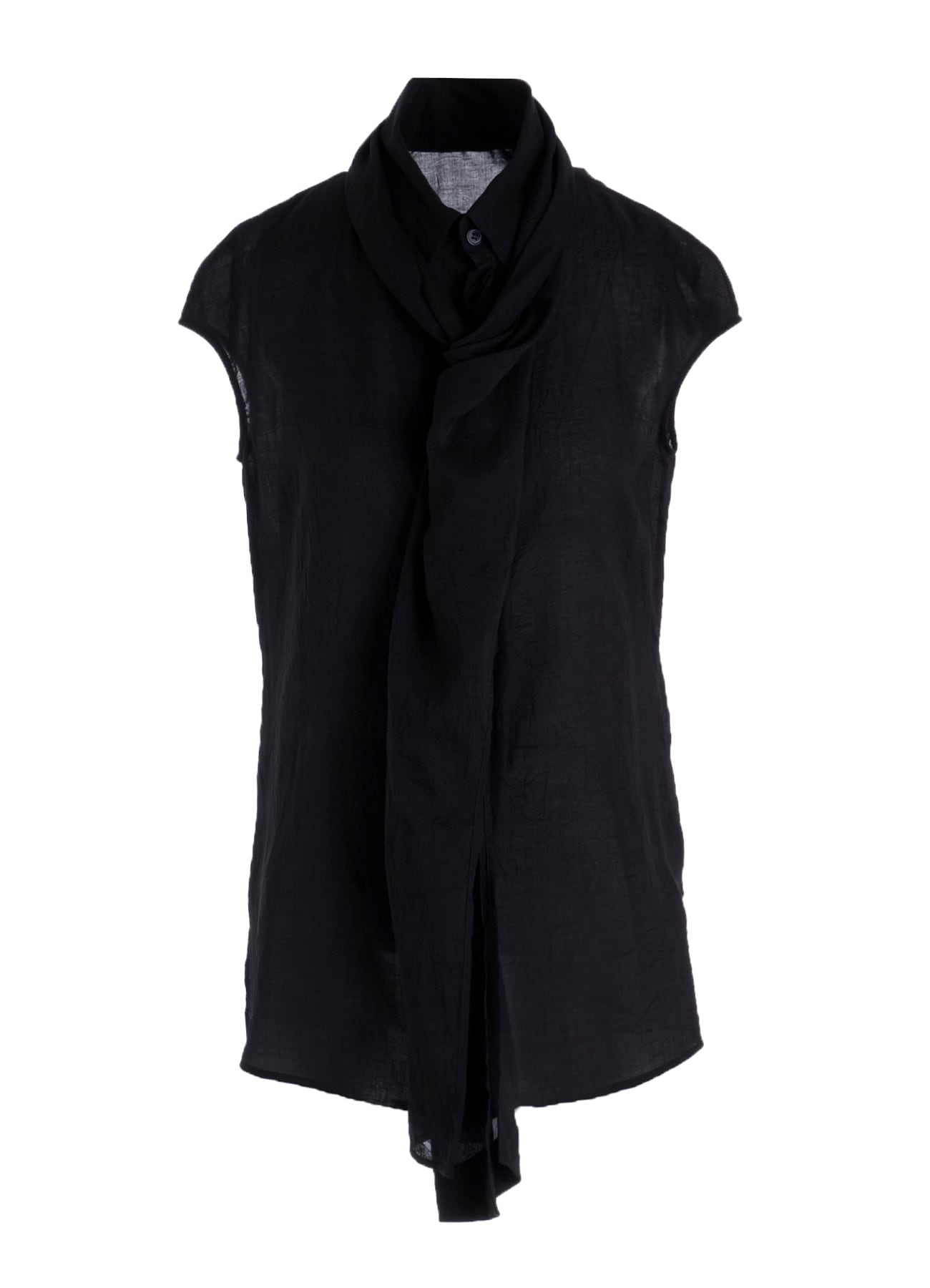 CELLULOSE LAWN FRONT STOLE D FRENCH SLV SHIRT