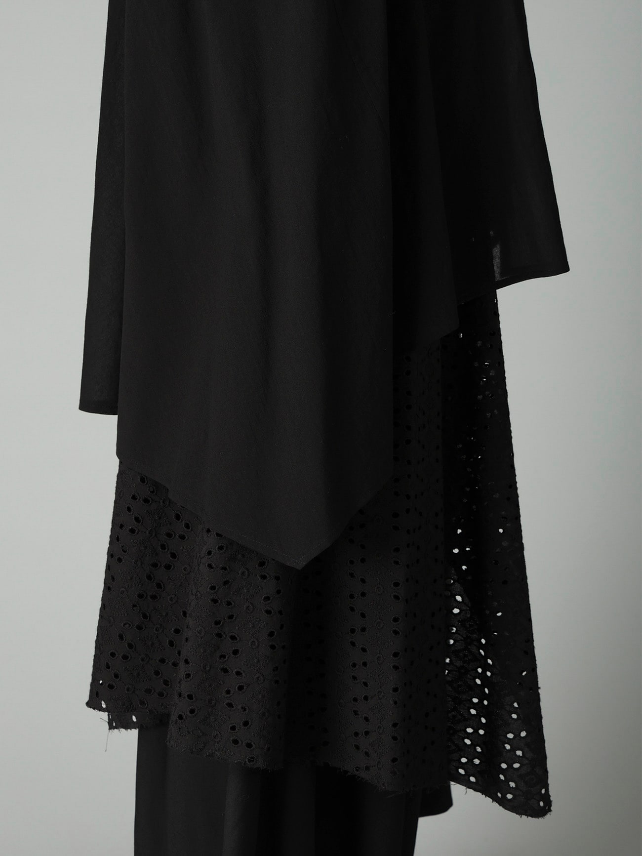 COTTON CHIFFON RAGLAN BLOUSE