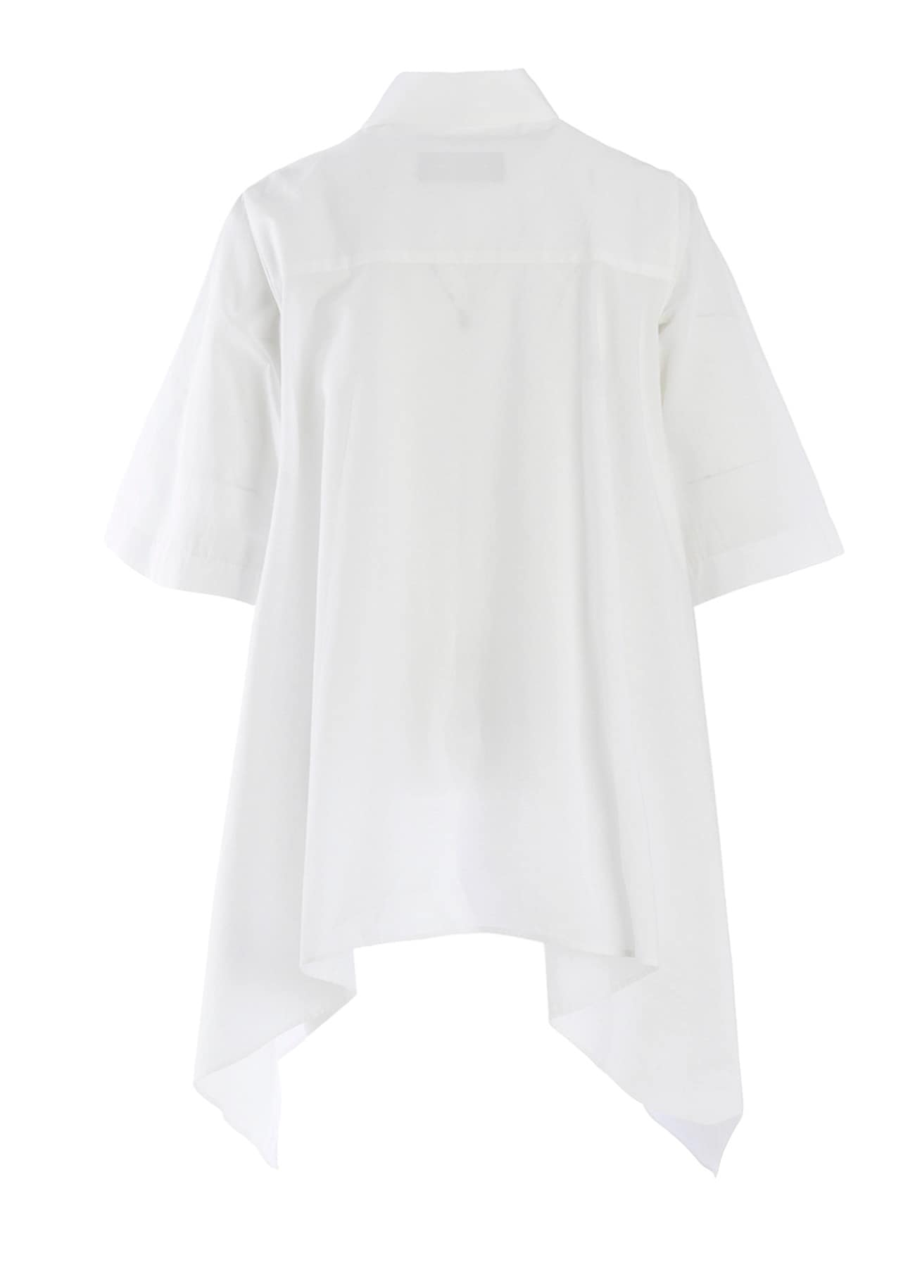 BROAD FLOUNCE SHORT SLV BLOUSE