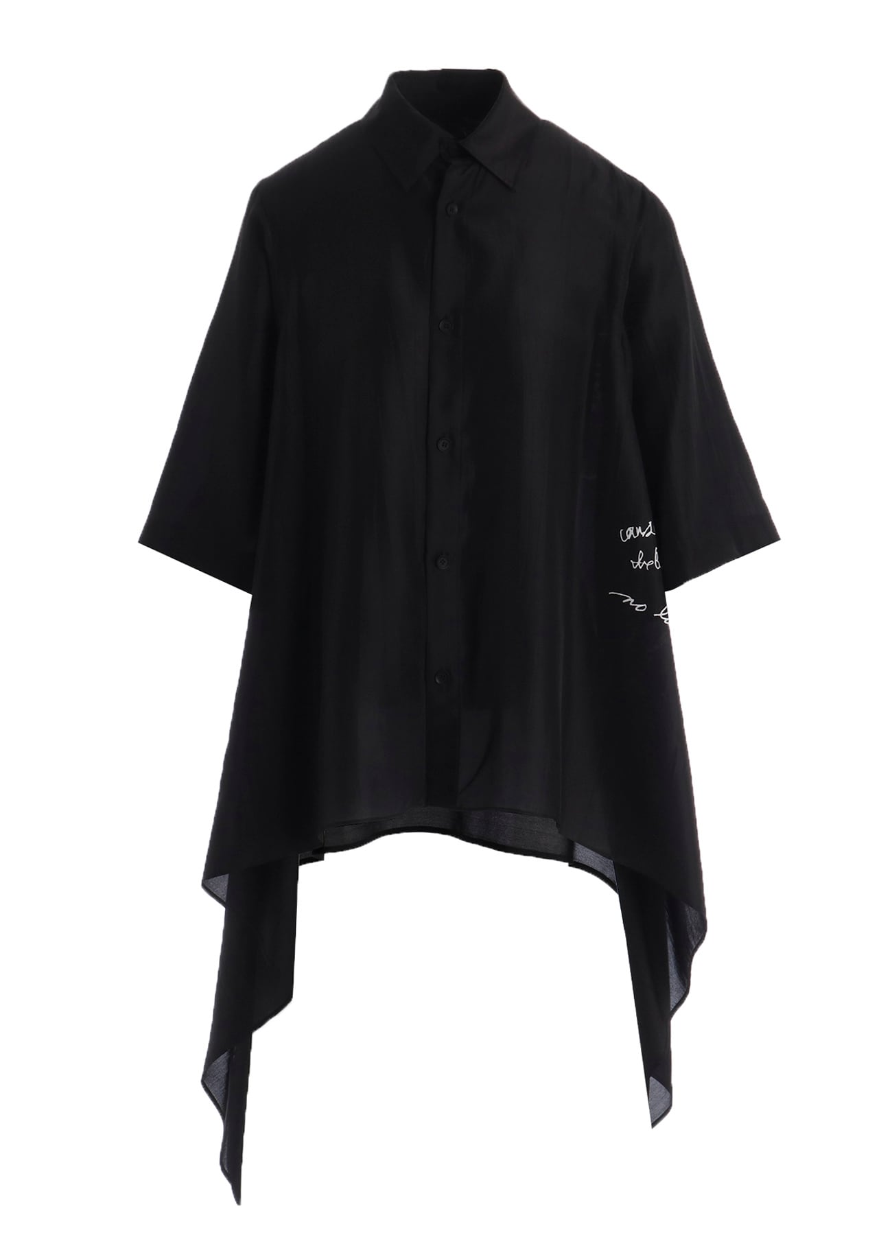 MESSAGE PT 3 FLOUNCE SHORT SLV BLOUSE