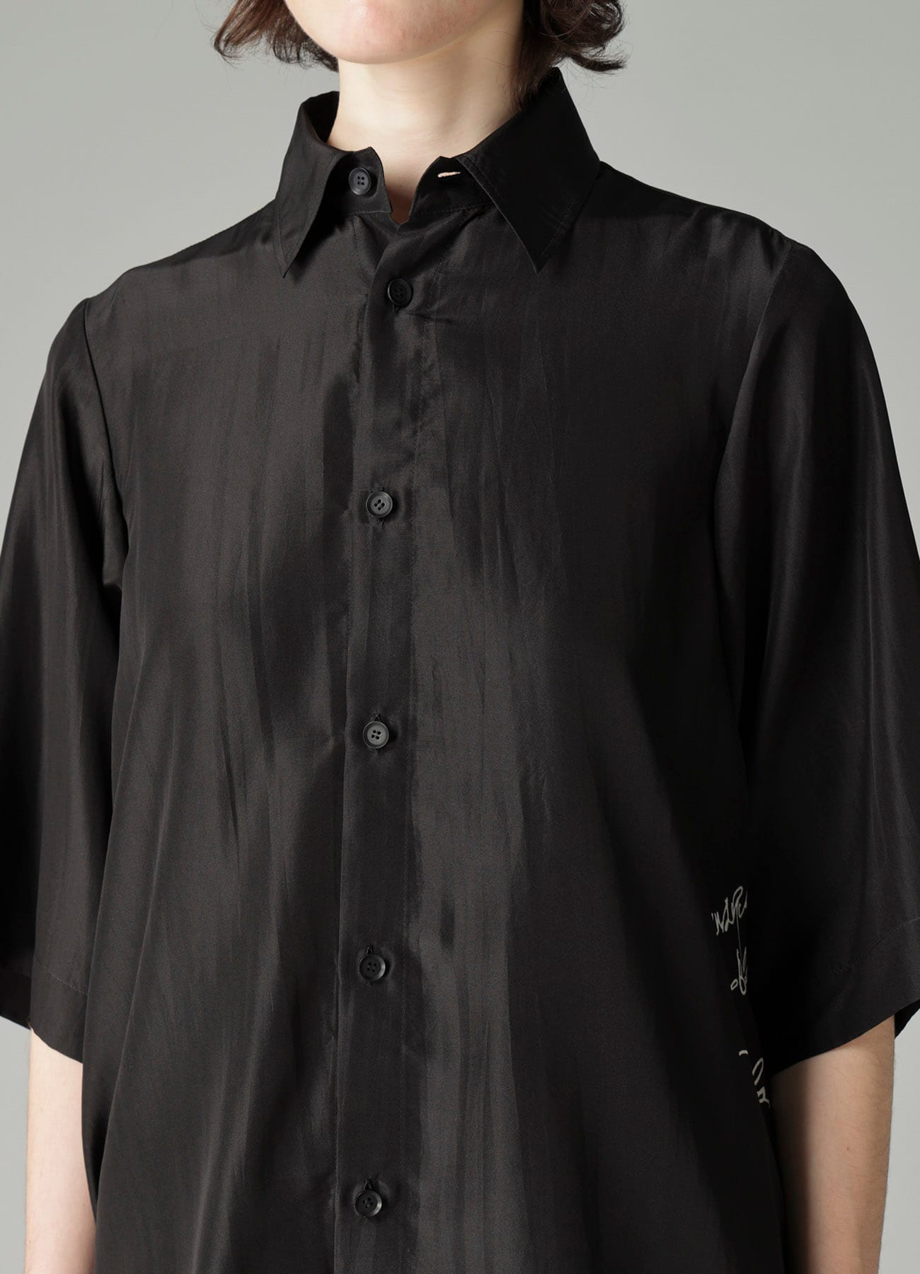 MESSAGE PT 3 FLOUNCE SHORT SLV BLOUSE