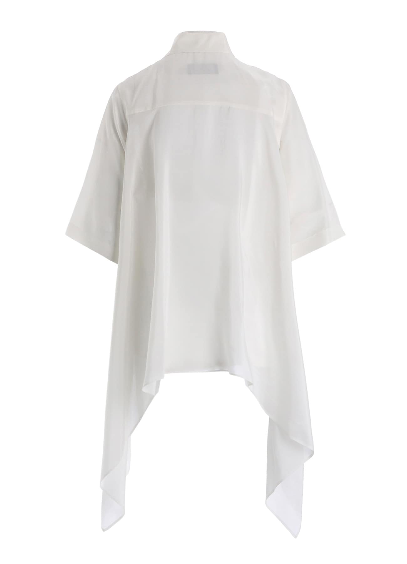 MESSAGE PT 1 FLOUNCE SHORT SLV BLOUSE