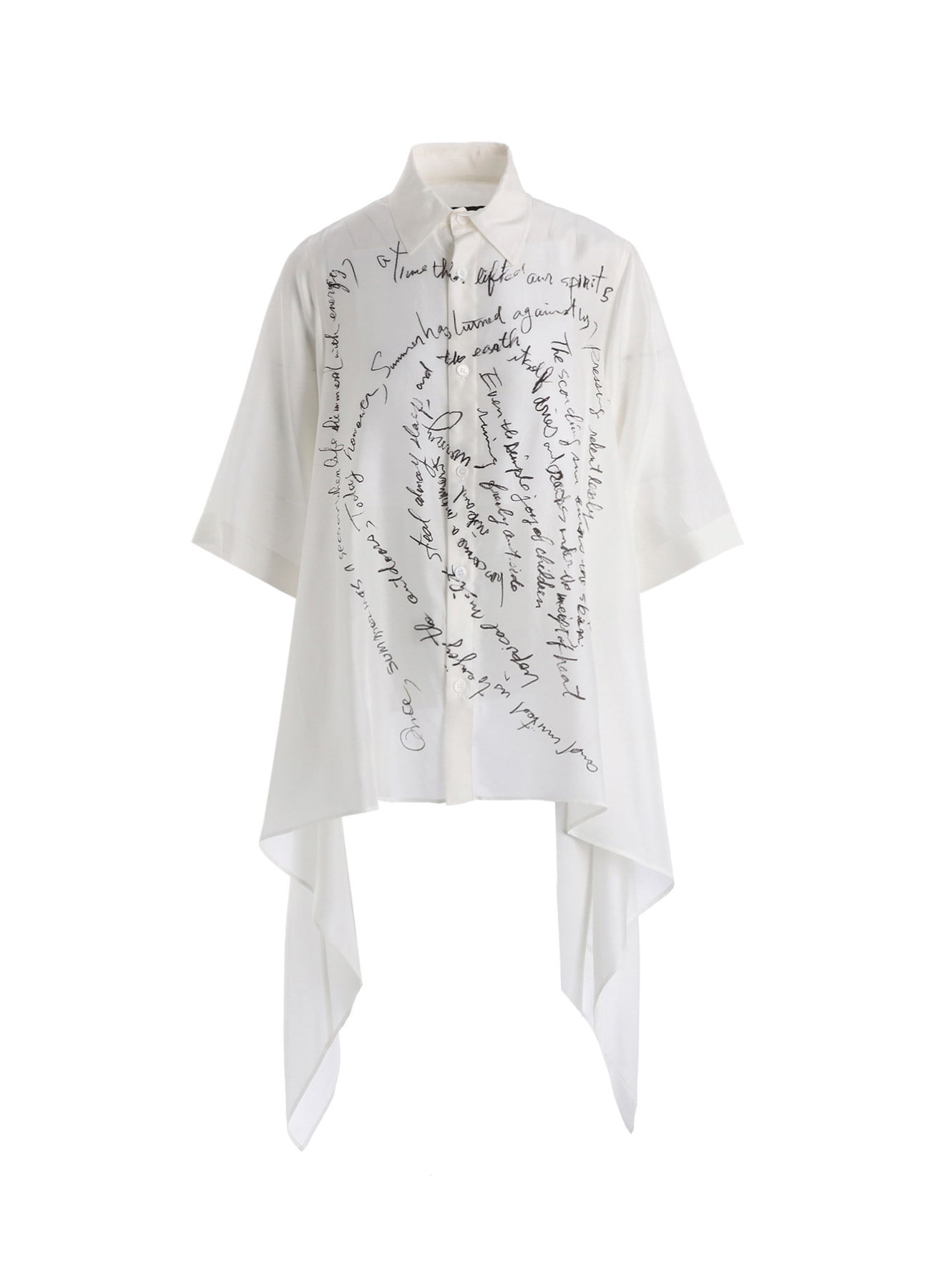 MESSAGE PT 1 FLOUNCE SHORT SLV BLOUSE