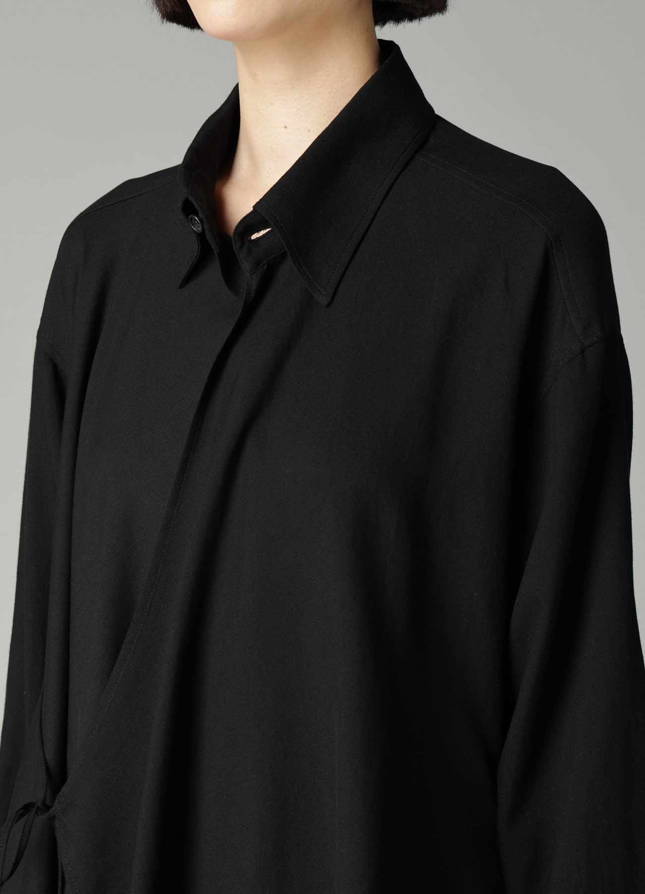 Ry/C SERGE ASYMMETRIC BLOUSE