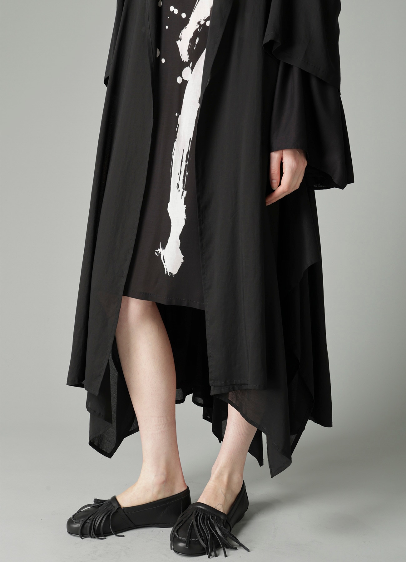 CELLULOSE LAWN O SHOULDER COAT