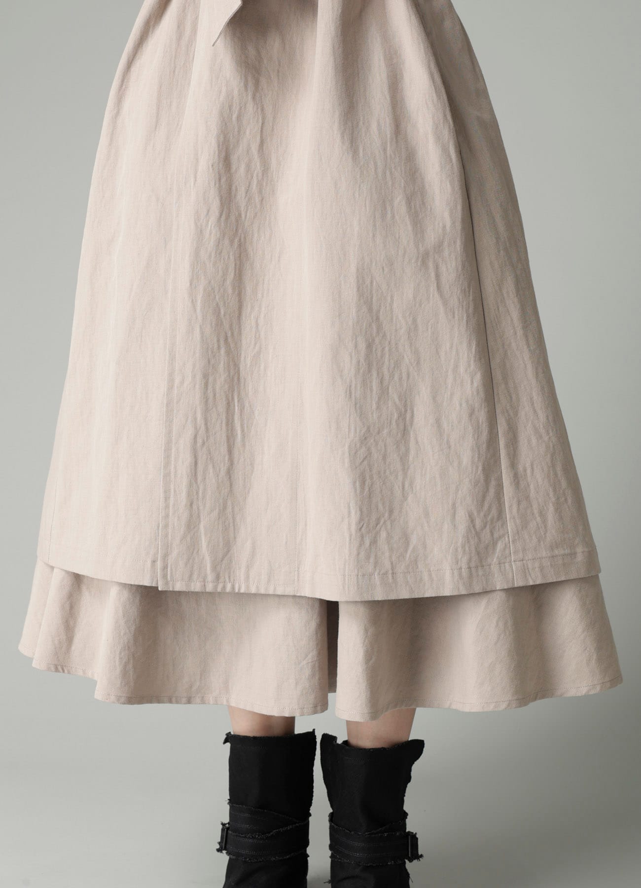 C/Li POPLIN WRAP TRENCH COAT