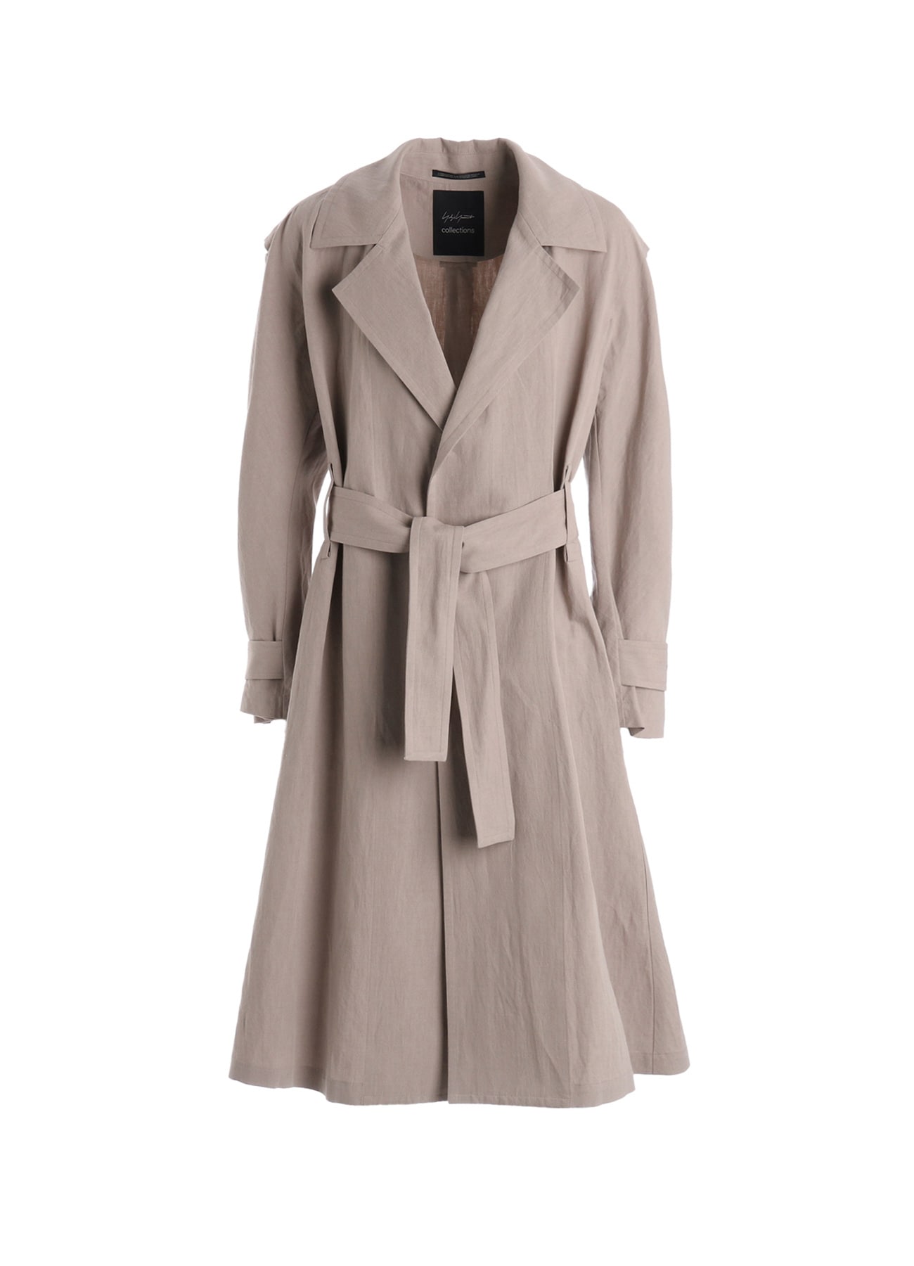 C/Li POPLIN WRAP TRENCH COAT