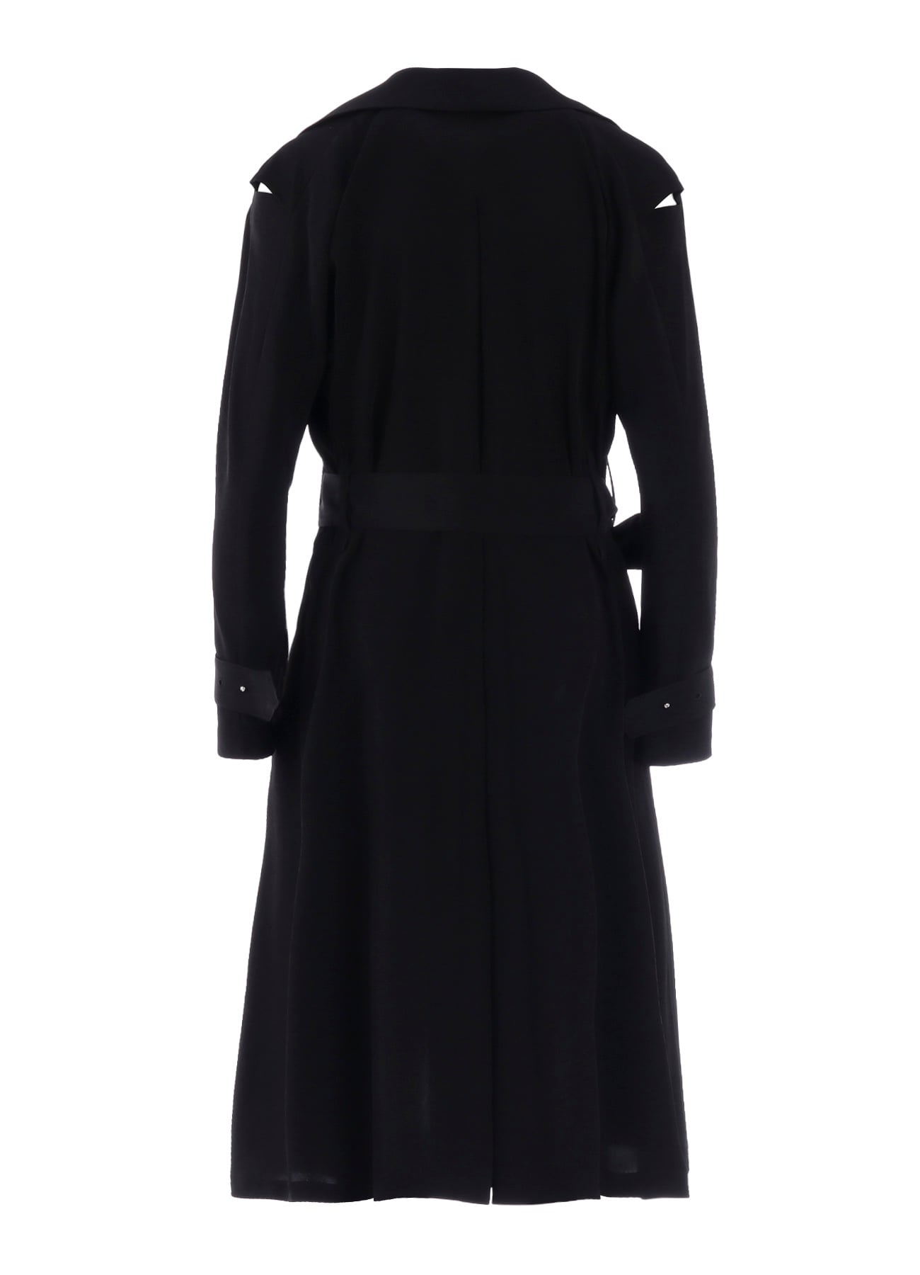 Ta/Pe CREPE DE CHINE WRAP TRENCH COAT