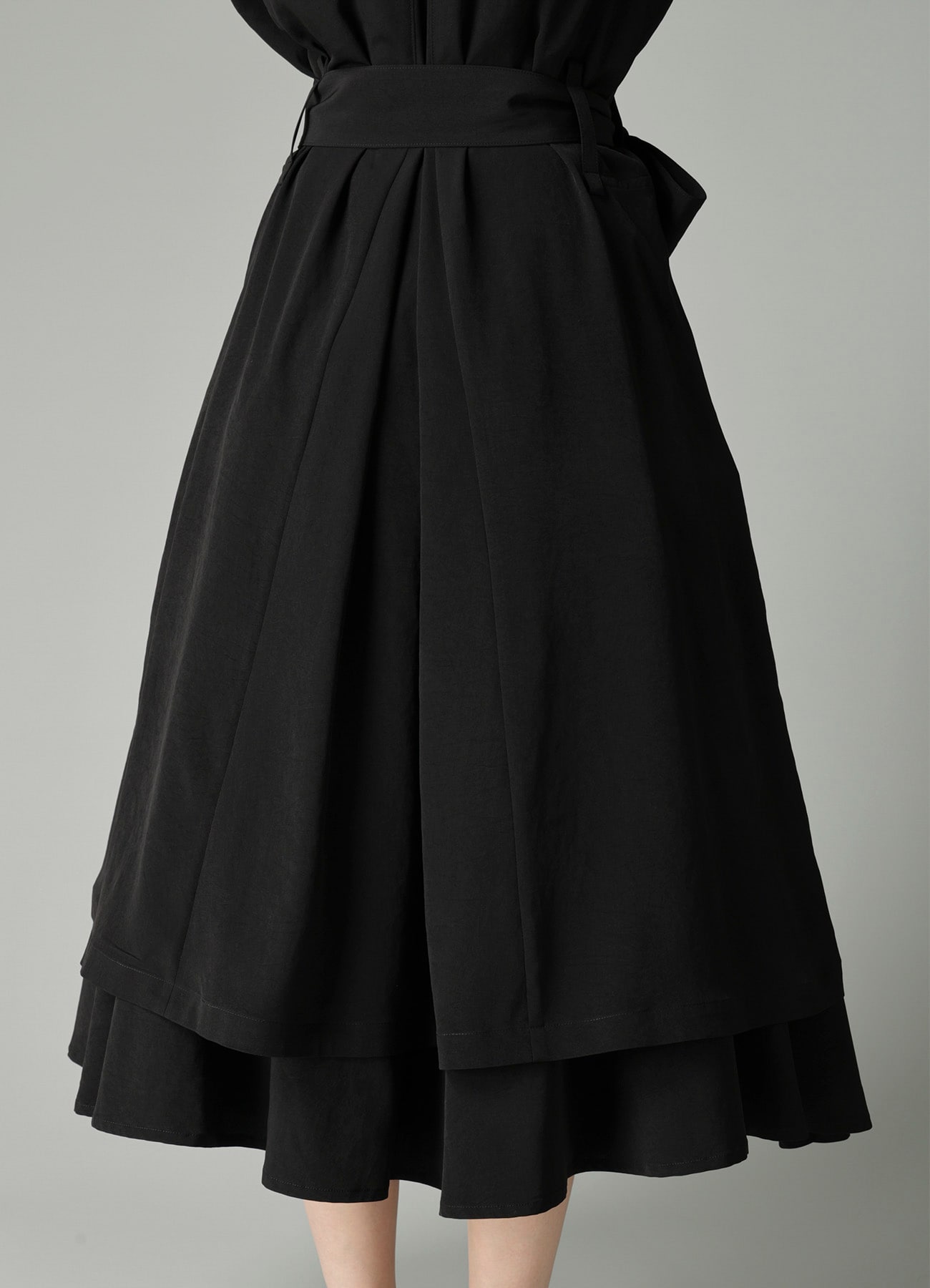 Ta/Pe CREPE DE CHINE WRAP TRENCH COAT