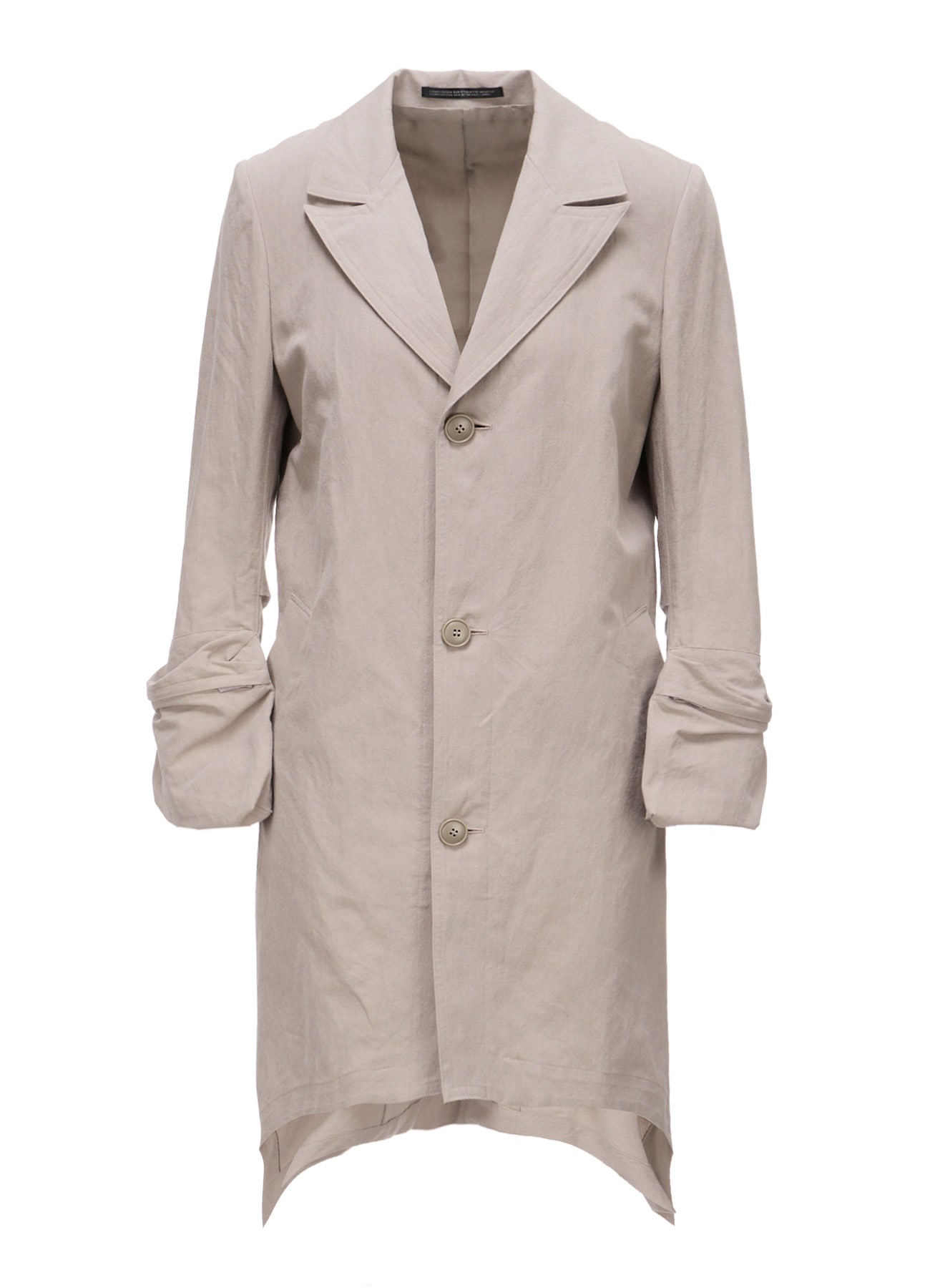 C/Li POPLIN SLEEVE POCKET COAT