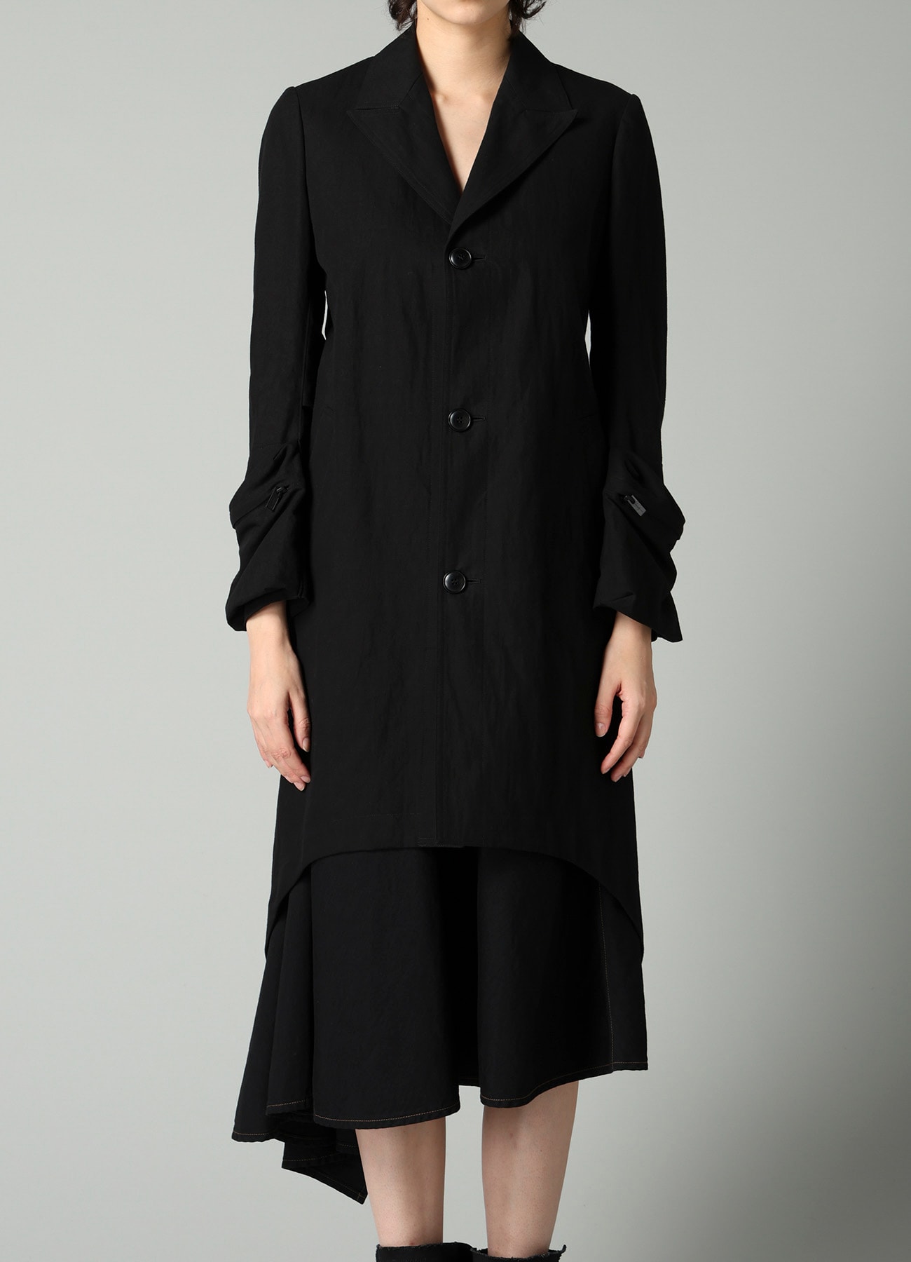 C/Li POPLIN SLEEVE POCKET COAT