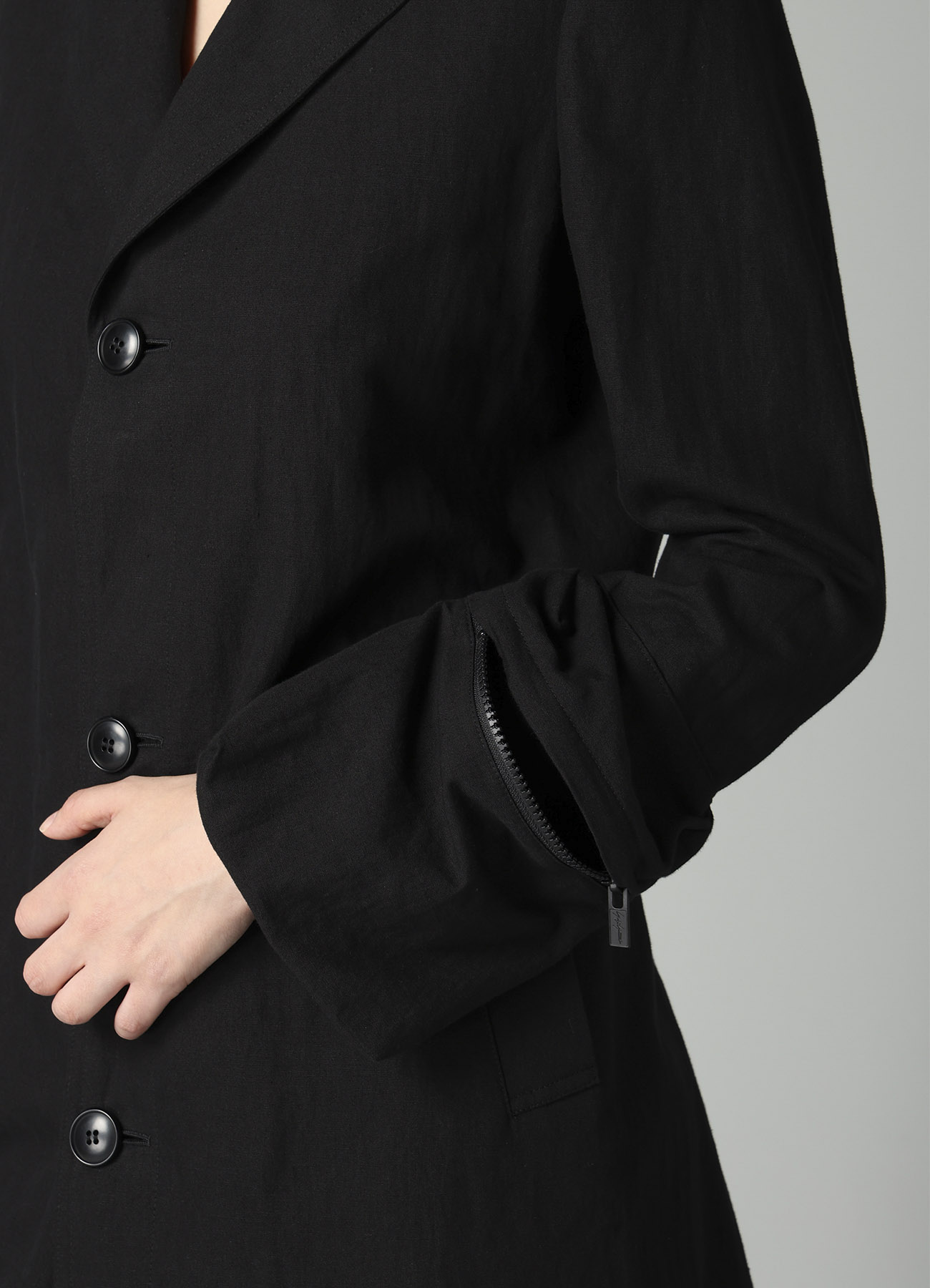 C/Li POPLIN SLEEVE POCKET COAT