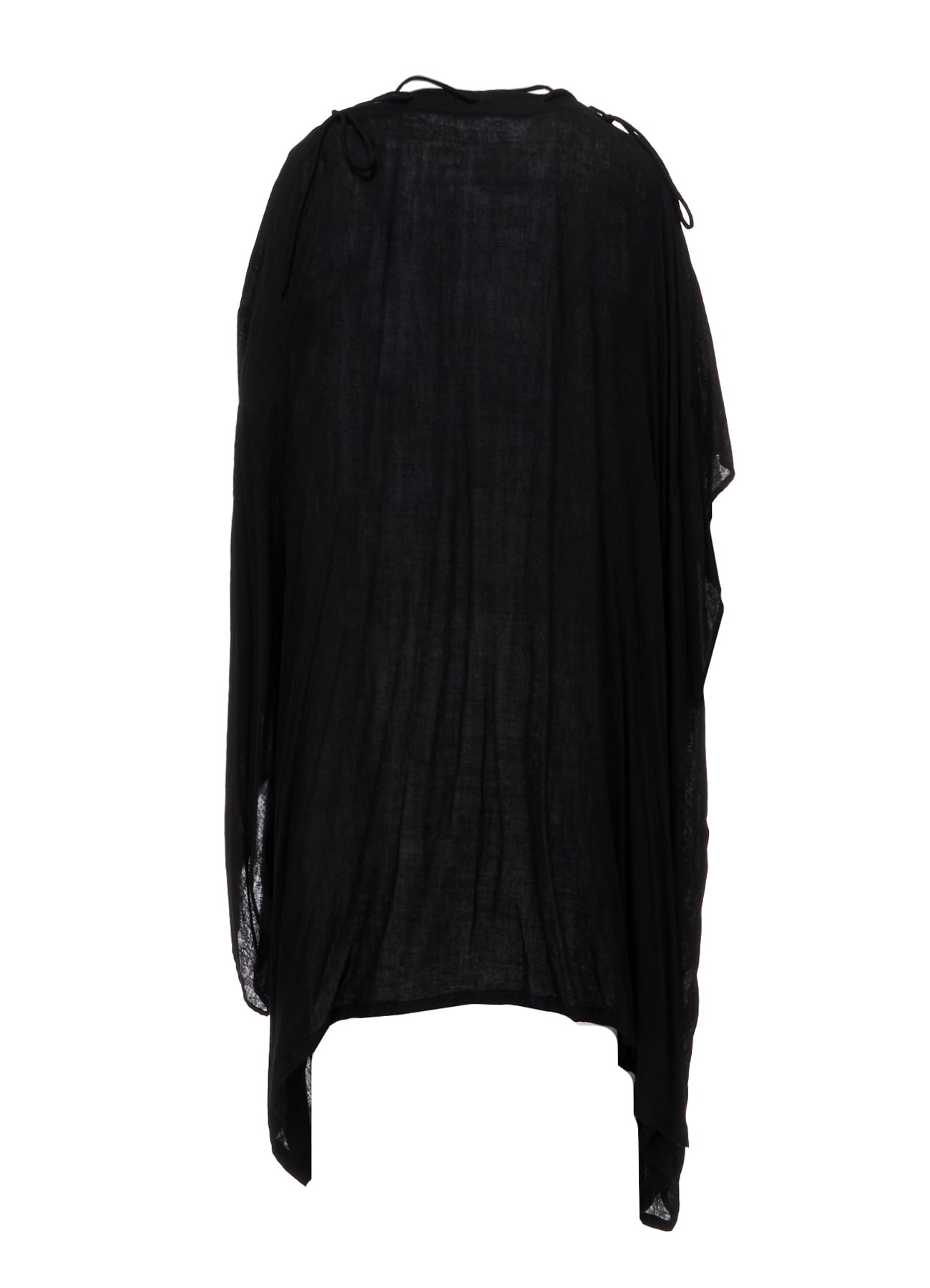 Ry DOUBLE LAYER GAUZE STRING ASYMMETRIC DRESS A