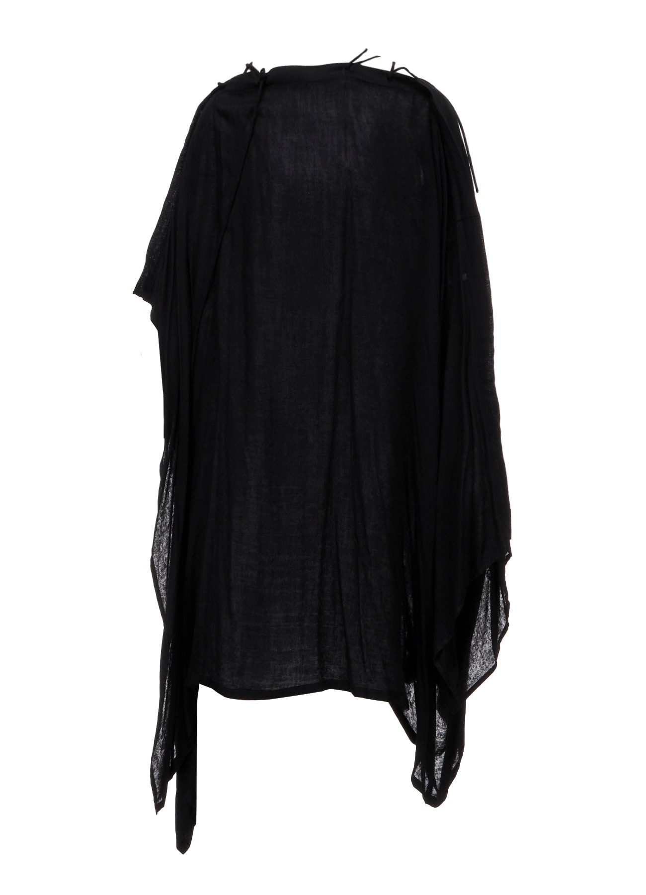 Ry DOUBLE LAYER GAUZE STRING ASYMMETRIC DRESS A