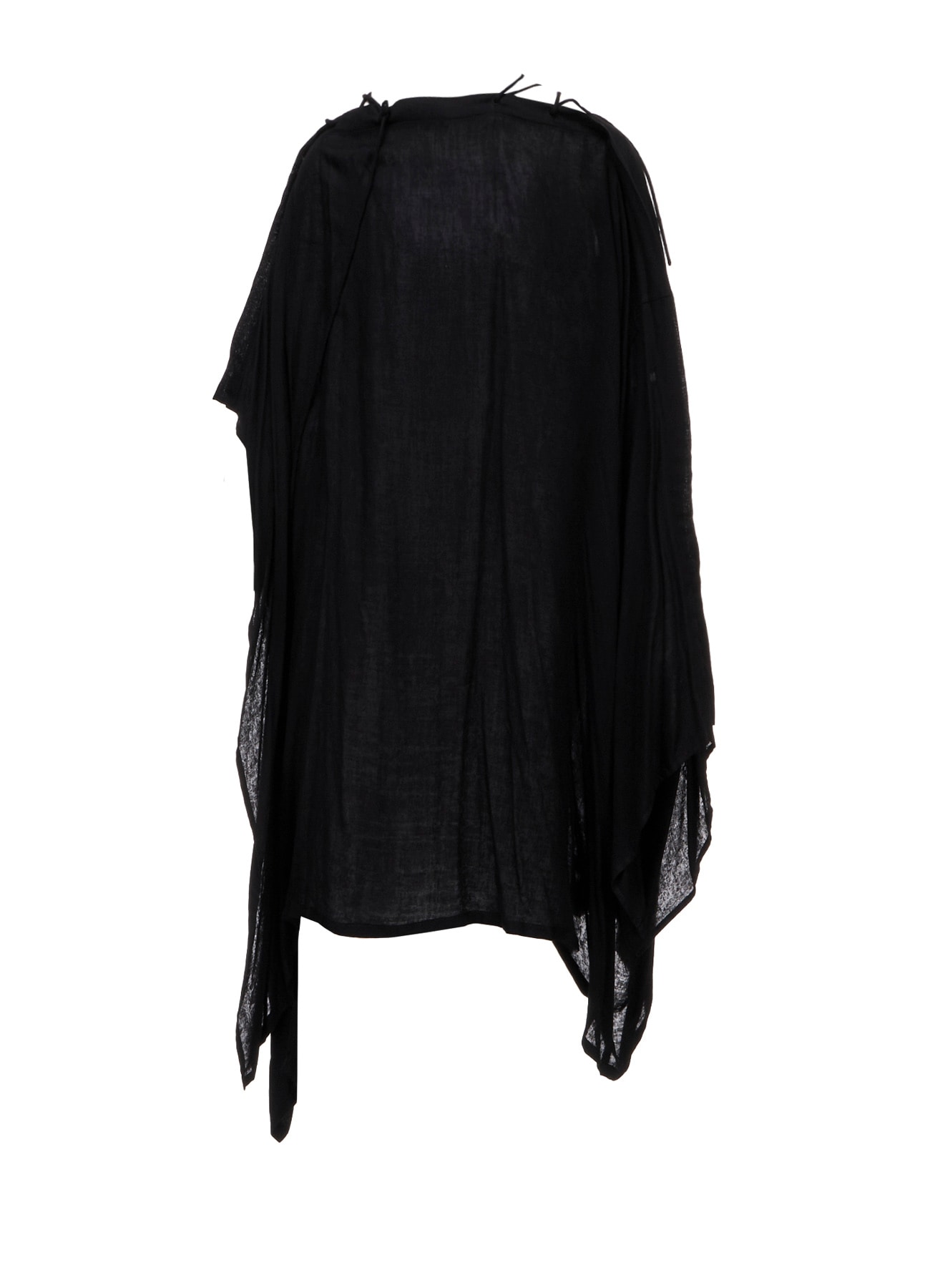 Ry DOUBLE LAYER GAUZE STRING ASYMMETRIC DRESS A