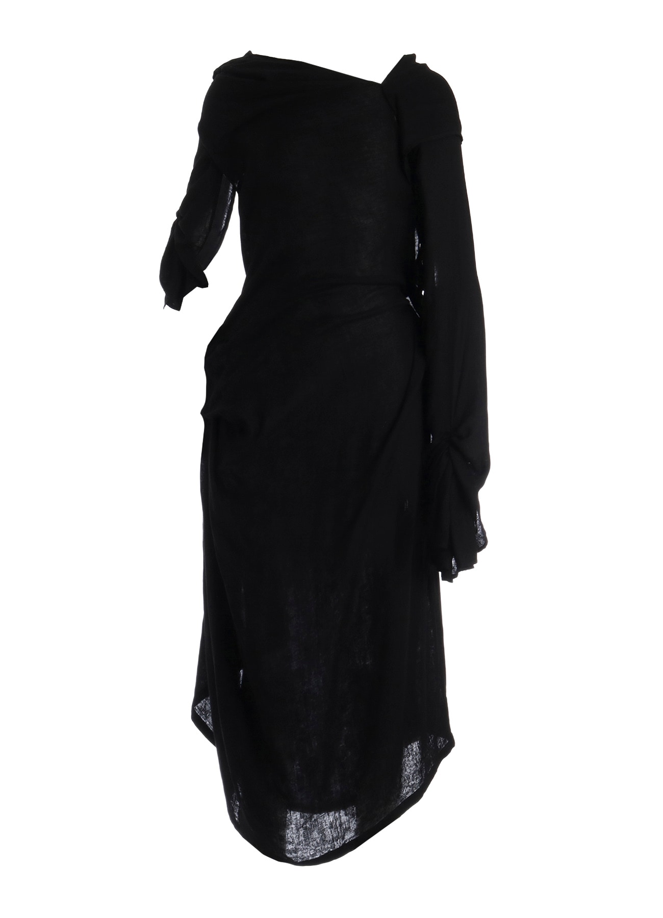 Ry DOUBLE LAYER GAUZE L LONG SLEEVE DRESS A