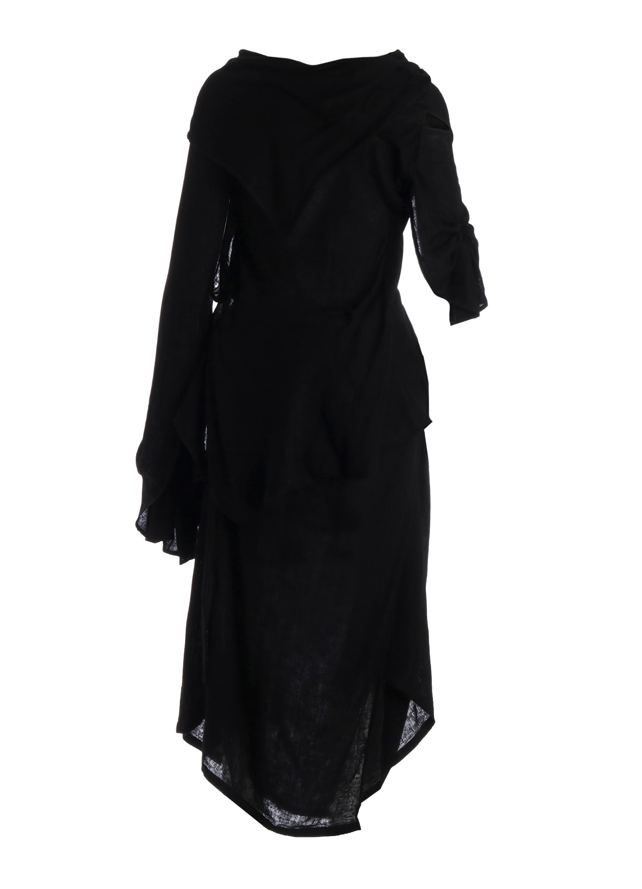 Ry DOUBLE LAYER GAUZE L LONG SLEEVE DRESS A