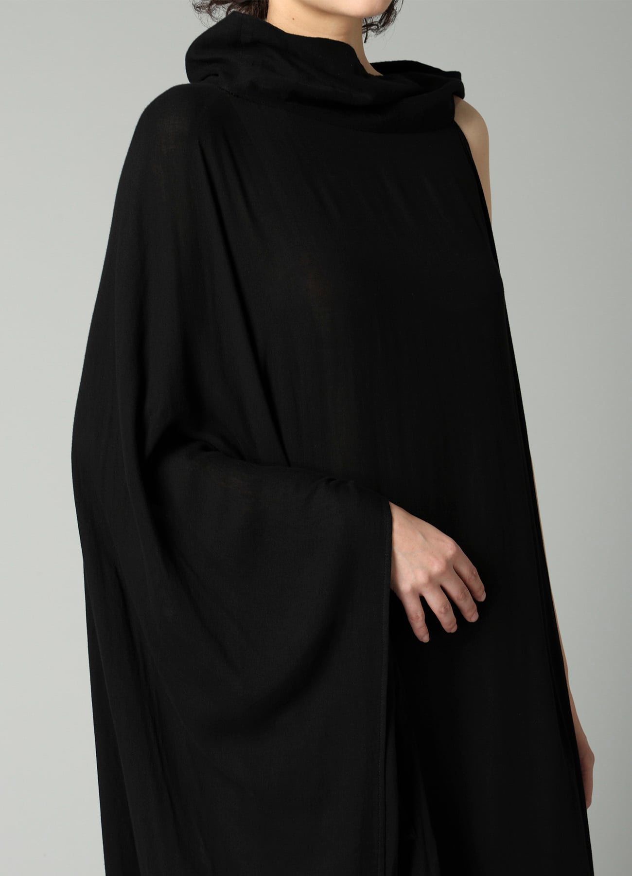 Ry DOUBLE LAYER GAUZE ASM O SHOULDER DRESS A