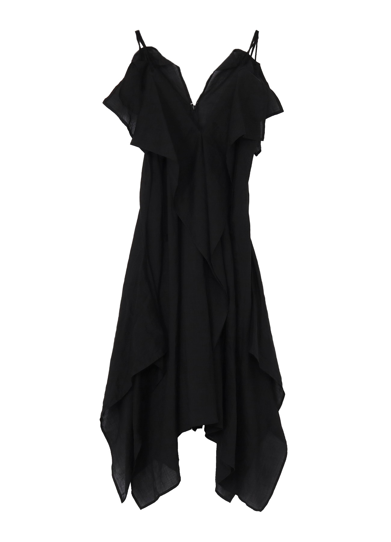Ra LAWN SHOULDER S DRAPED DRESS