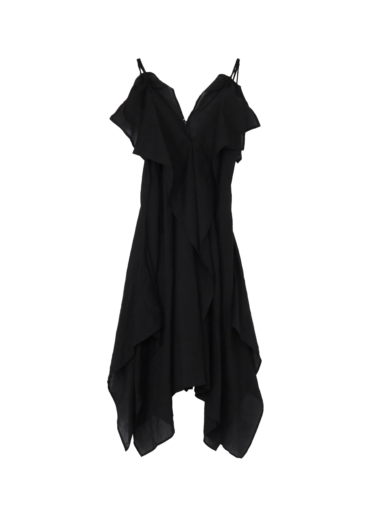 Ra LAWN SHOULDER S DRAPED DRESS