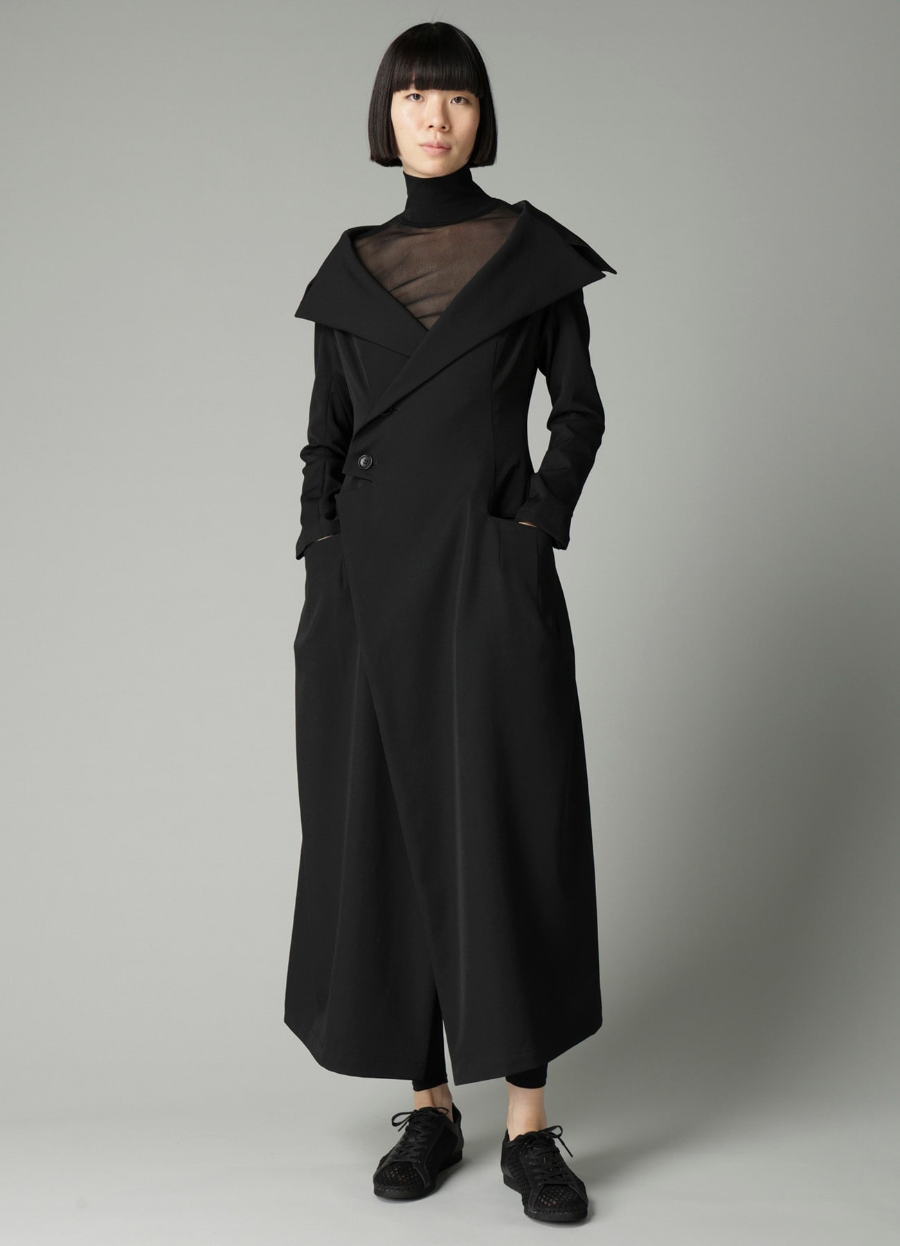 GABARDINE JACKET DRESS