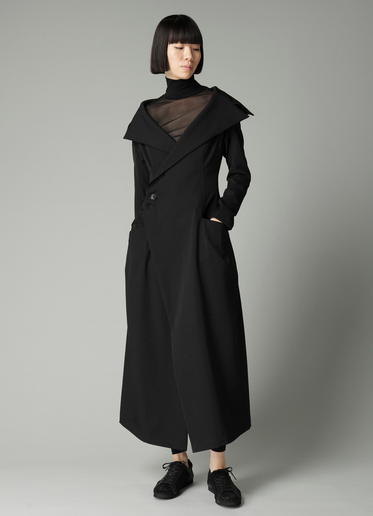 GABARDINE JACKET DRESS
