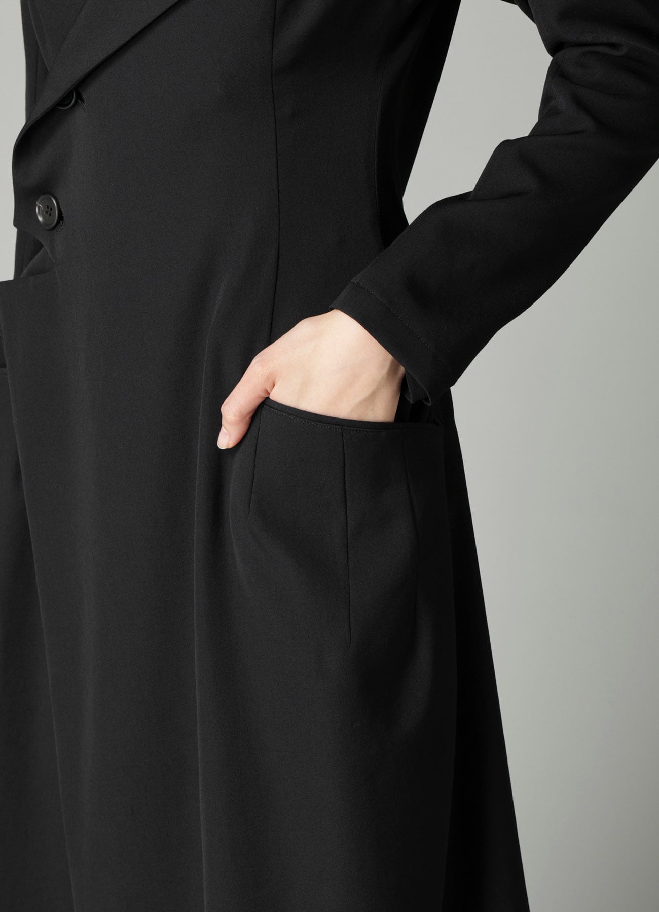 GABARDINE JACKET DRESS