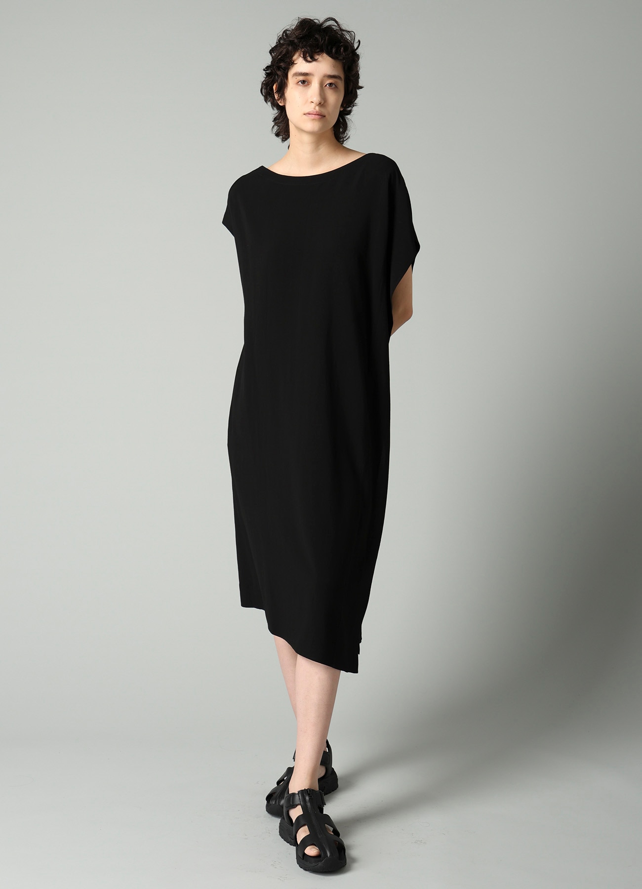 Ry/Li TROPICAL L DOUBLE LAYERED DRESS