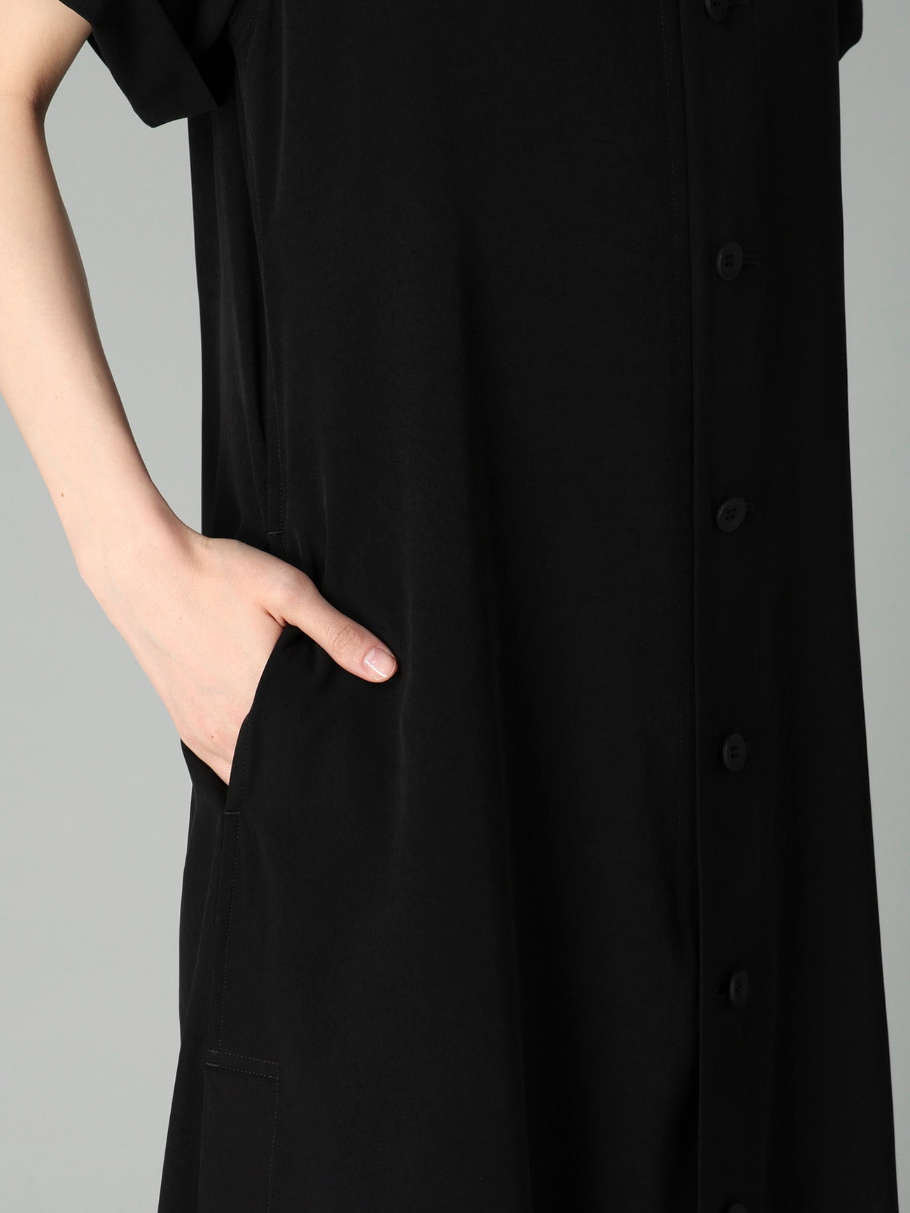 Ta/Pe CREPE DE CHINE LONG DRESS