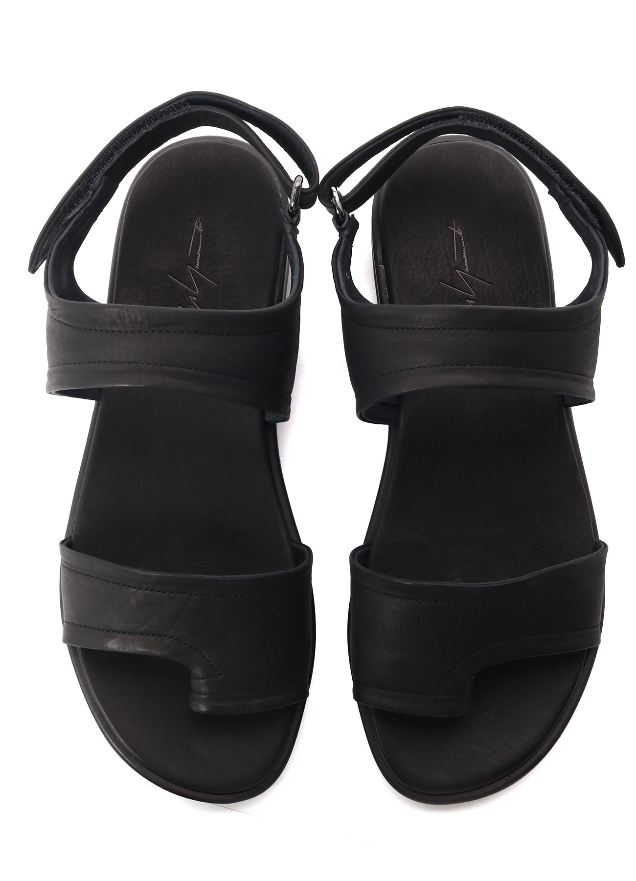 MATT OIL CALF BACK STRAP SANDALS