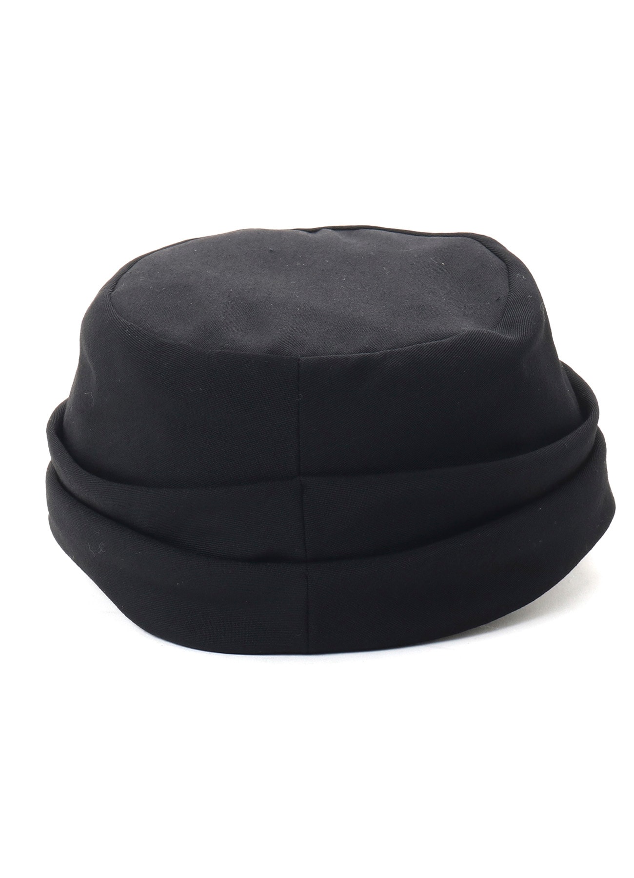 GABARDINE DRAPED CAP