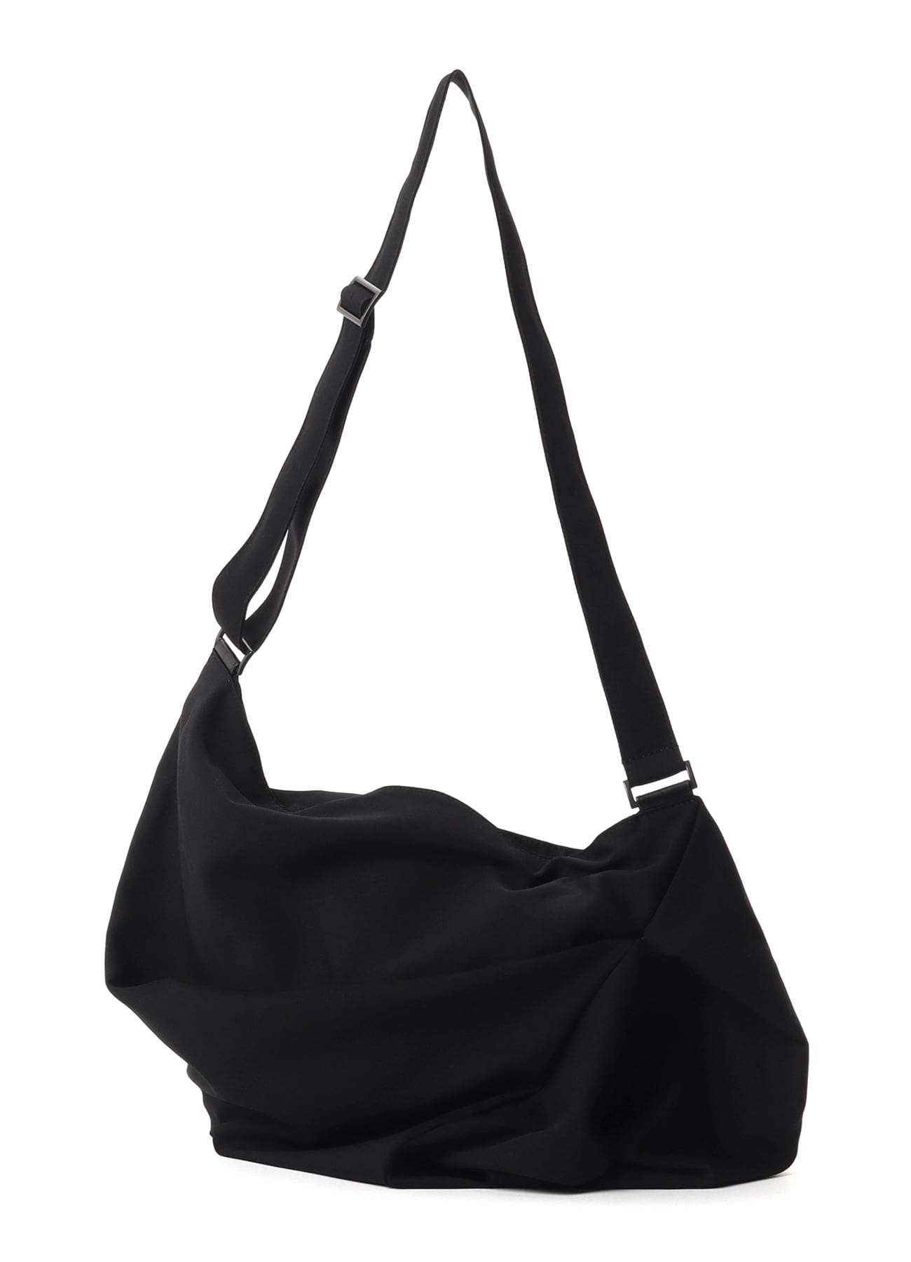 GABARDINE DRAPED SHOULDER BAG