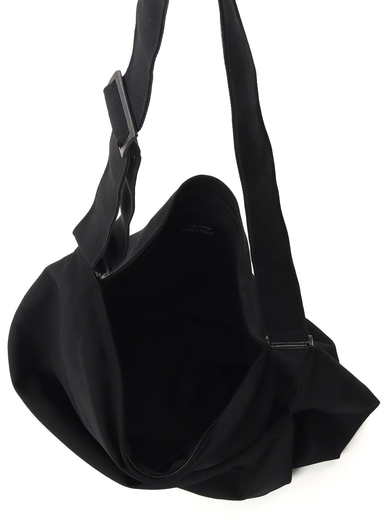 GABARDINE DRAPED SHOULDER BAG