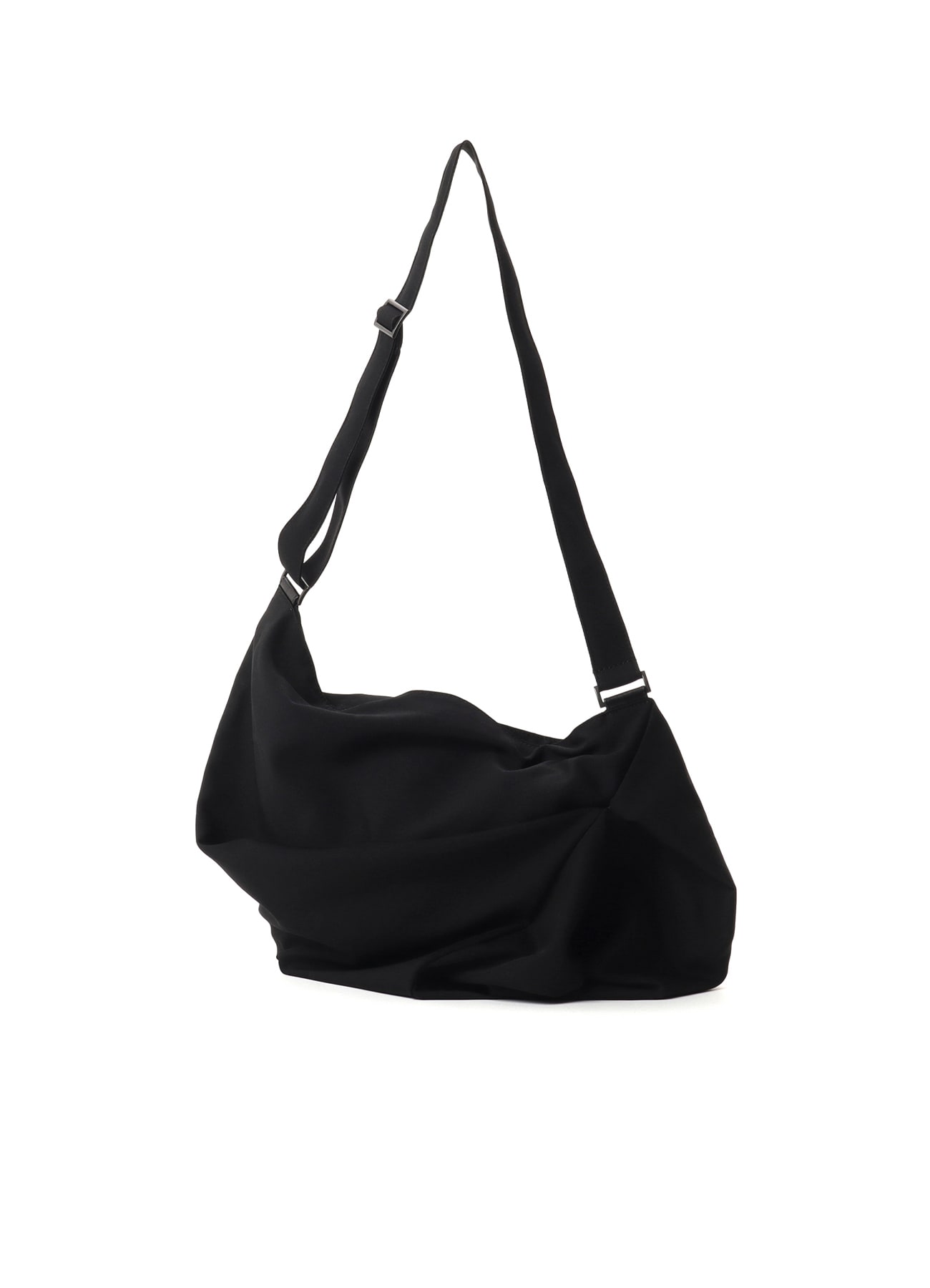 GABARDINE DRAPED SHOULDER BAG