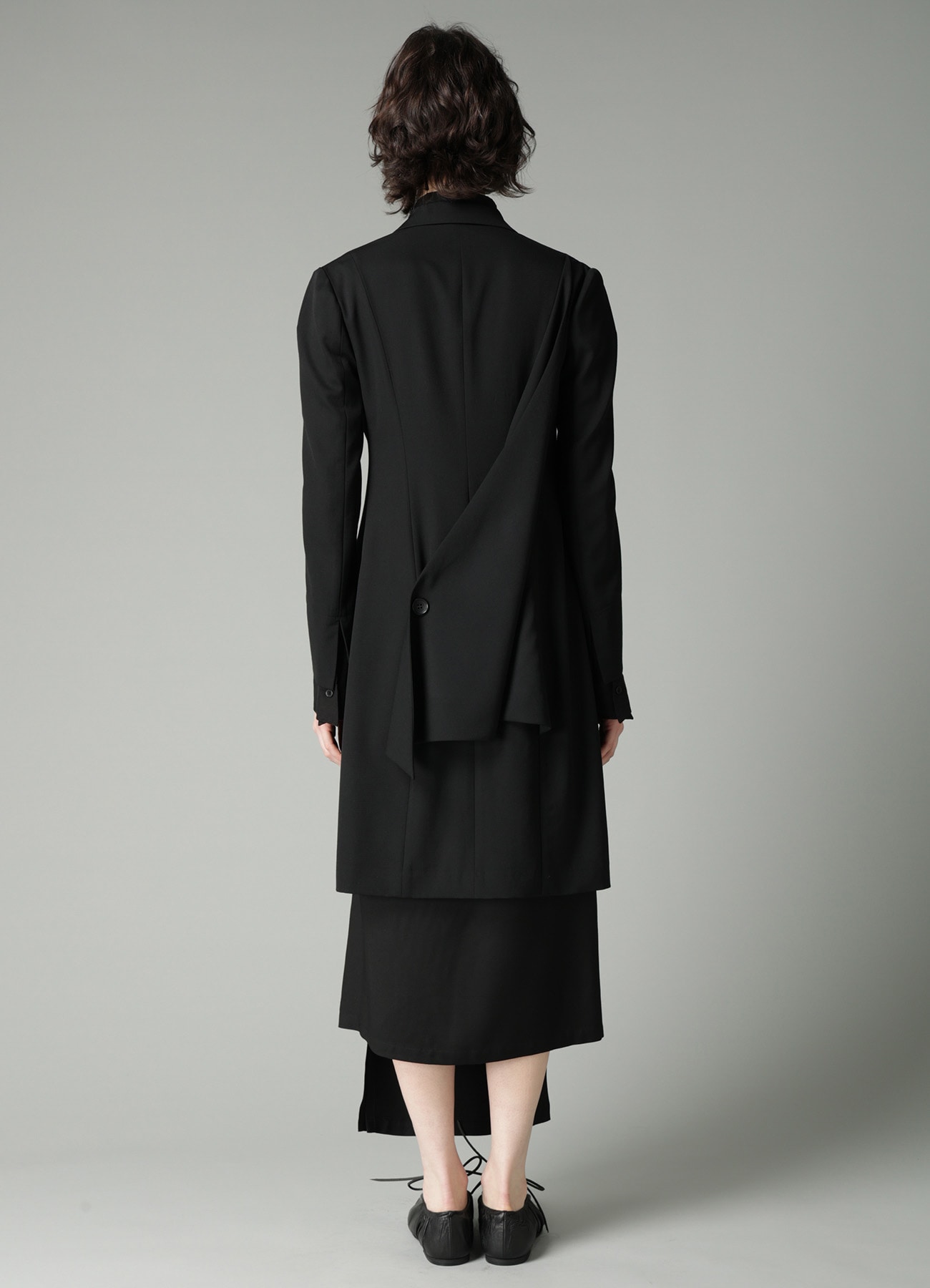 GABARDINE B TRIANGLE POINT JACKET