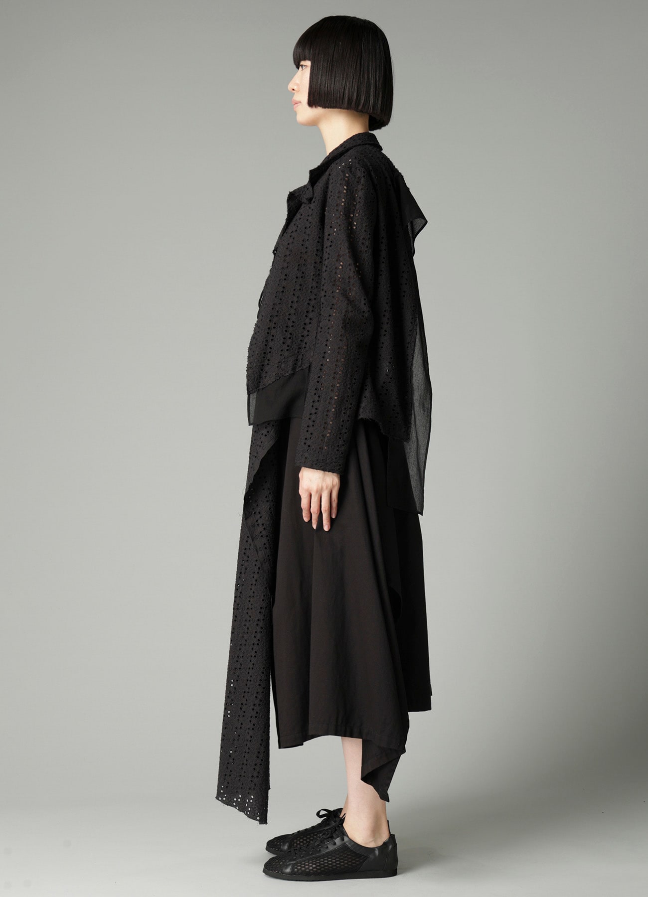 INDIAN EMBROIDERY LACE F COMBINATION SHORT JACKET
