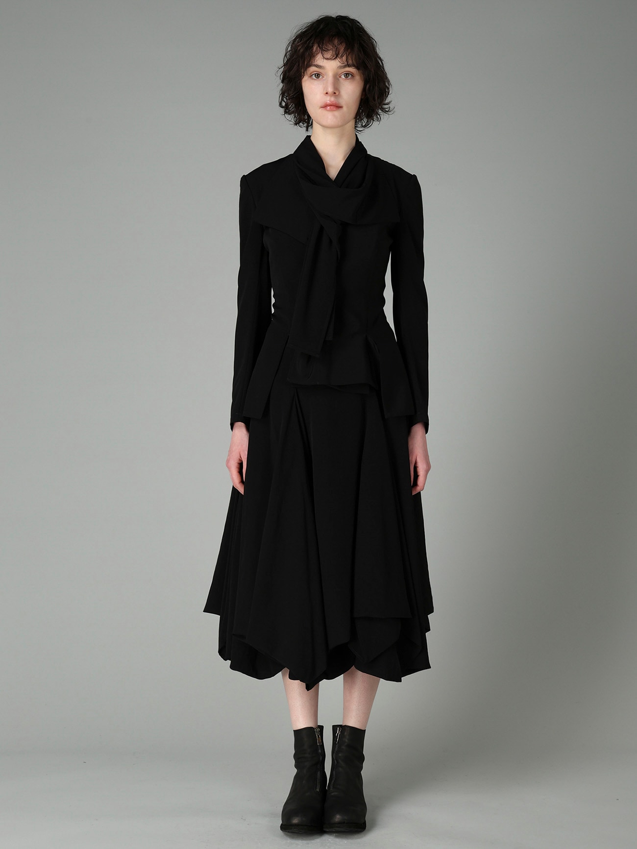 Ta/Pe CREPE DE CHINE STOLE JACKET