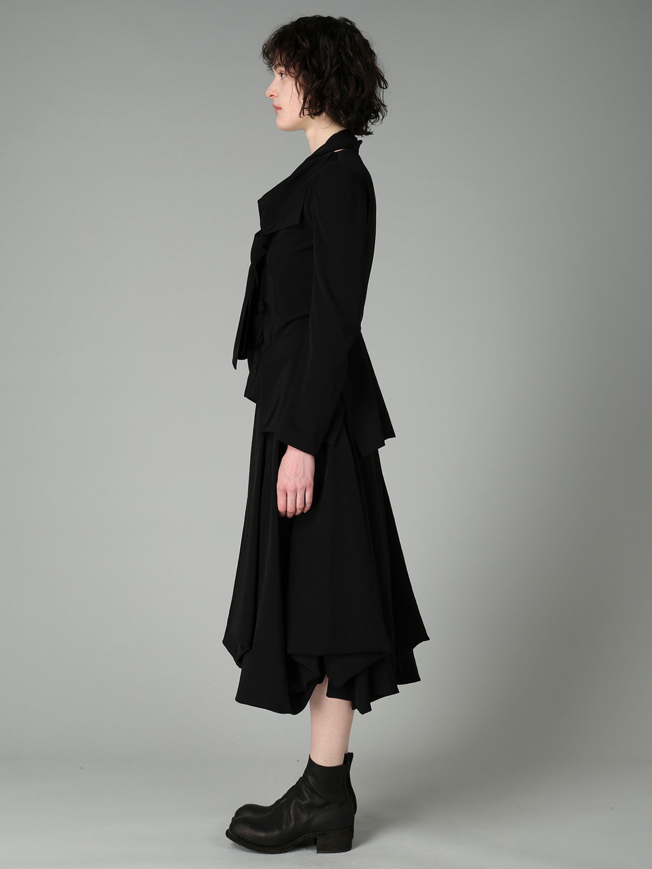 Ta/Pe CREPE DE CHINE STOLE JACKET