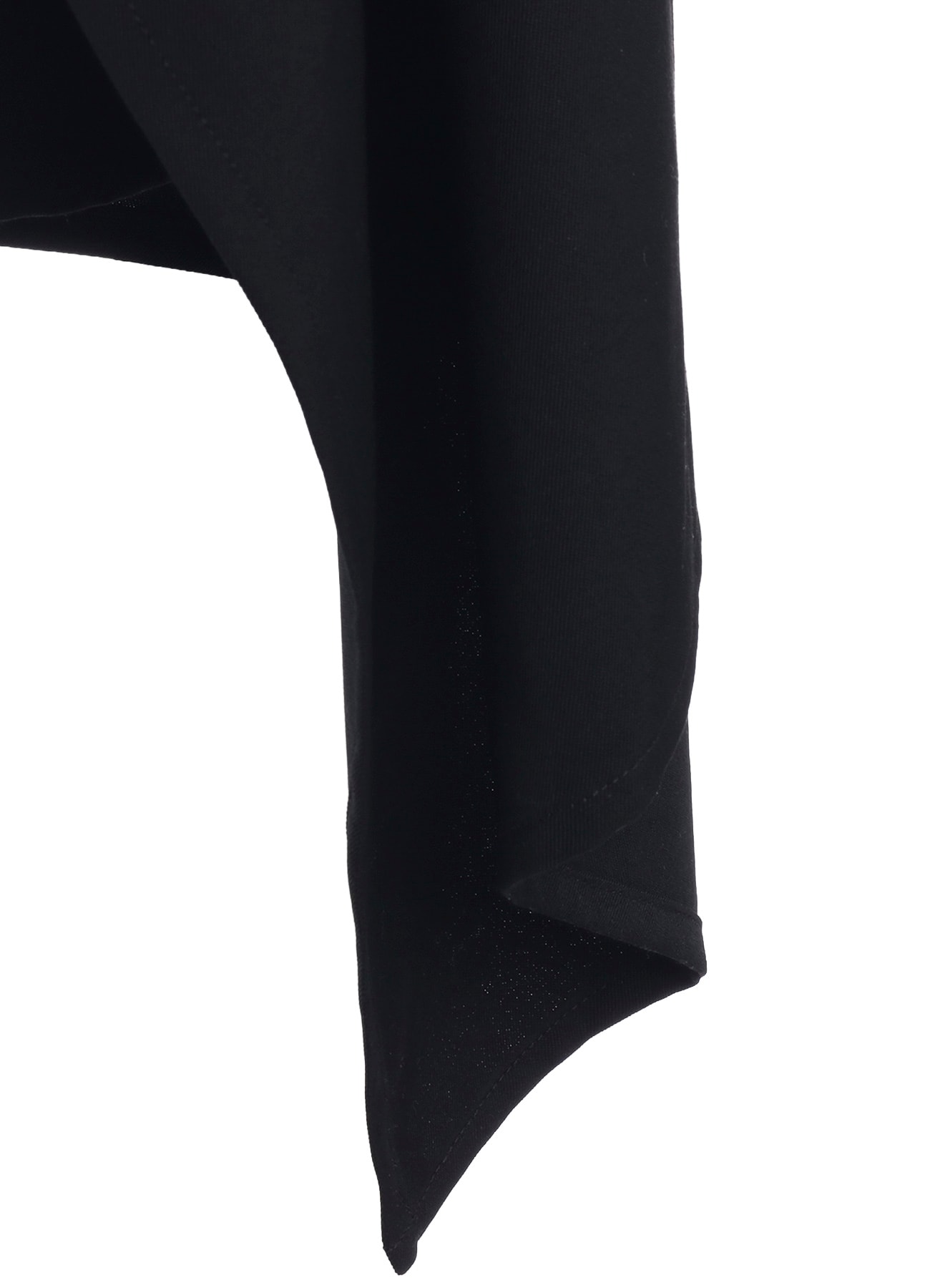 WOOL GABARDINE DRAPED JACKET