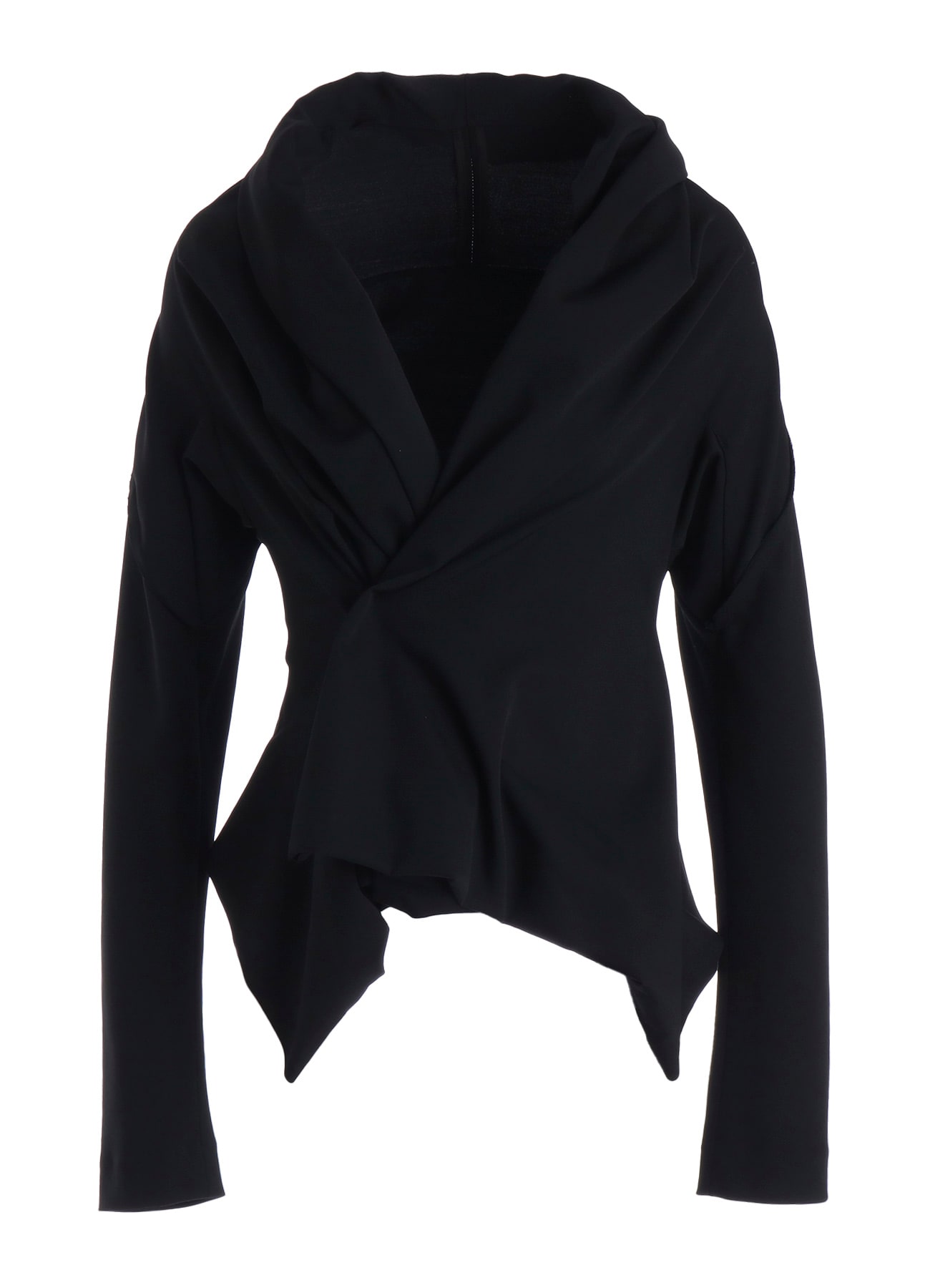 WOOL GABARDINE RAP JACKET