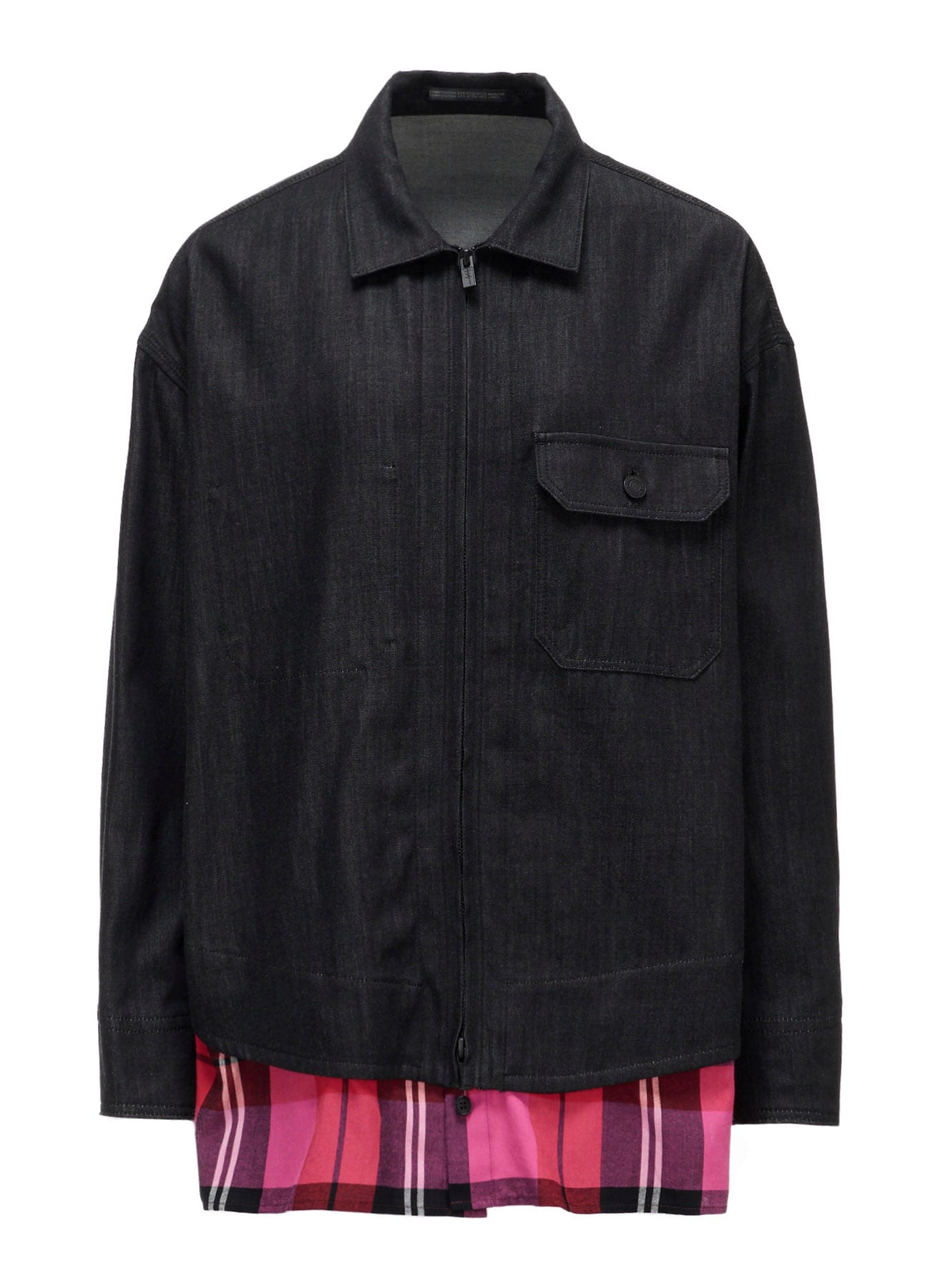 CHECK BLOUSON