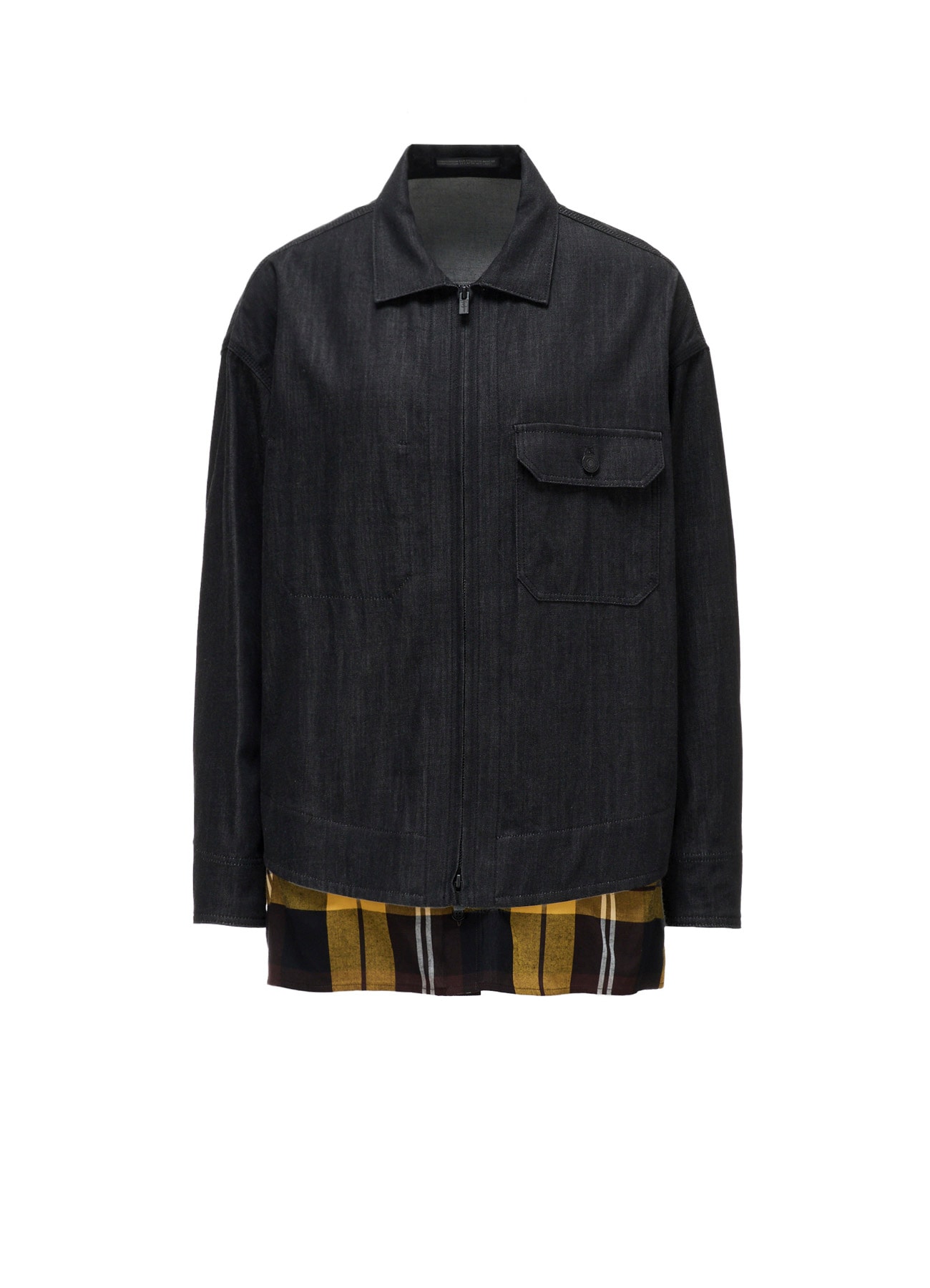 CHECK BLOUSON