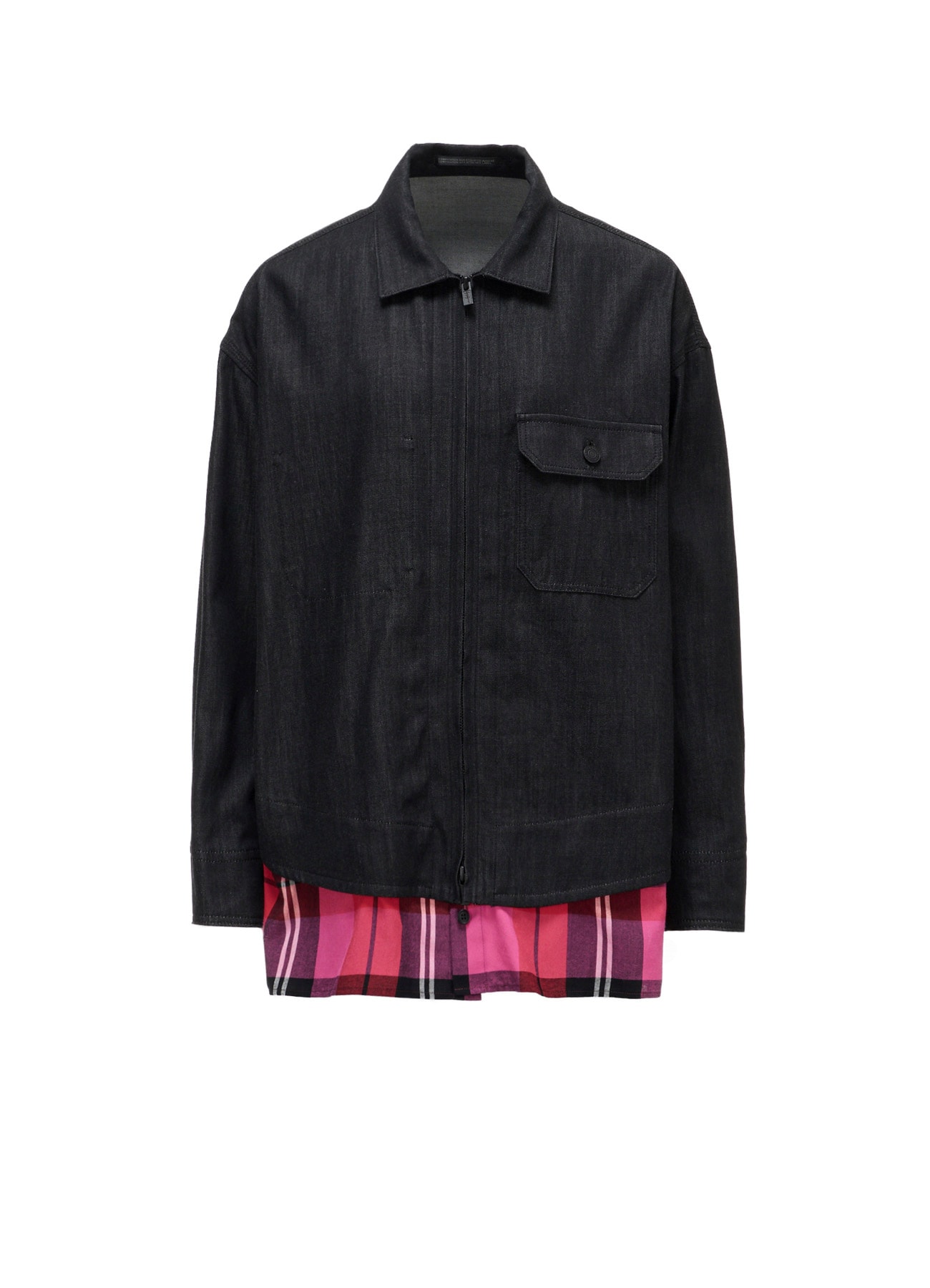 CHECK BLOUSON