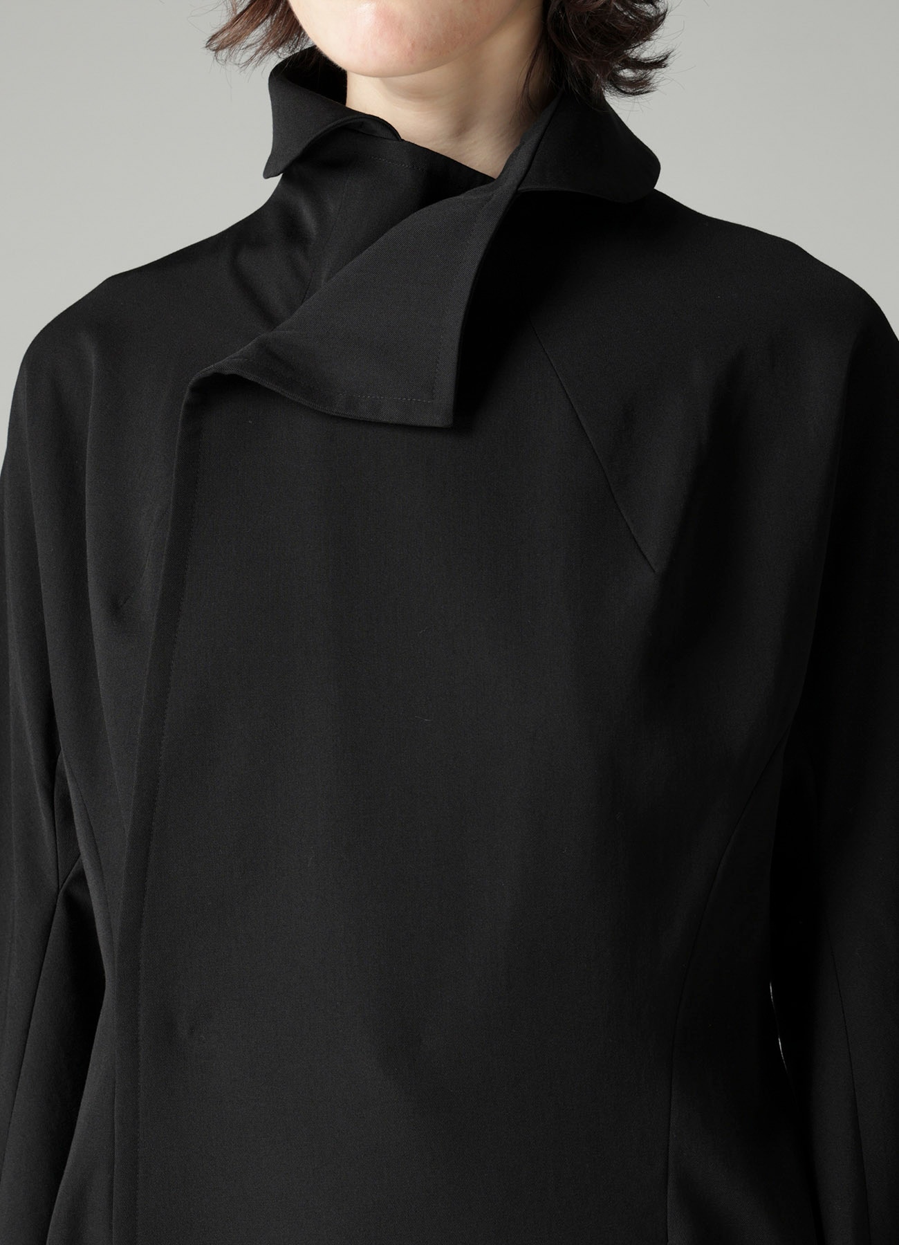 GABARDINE ROUND C JACKET