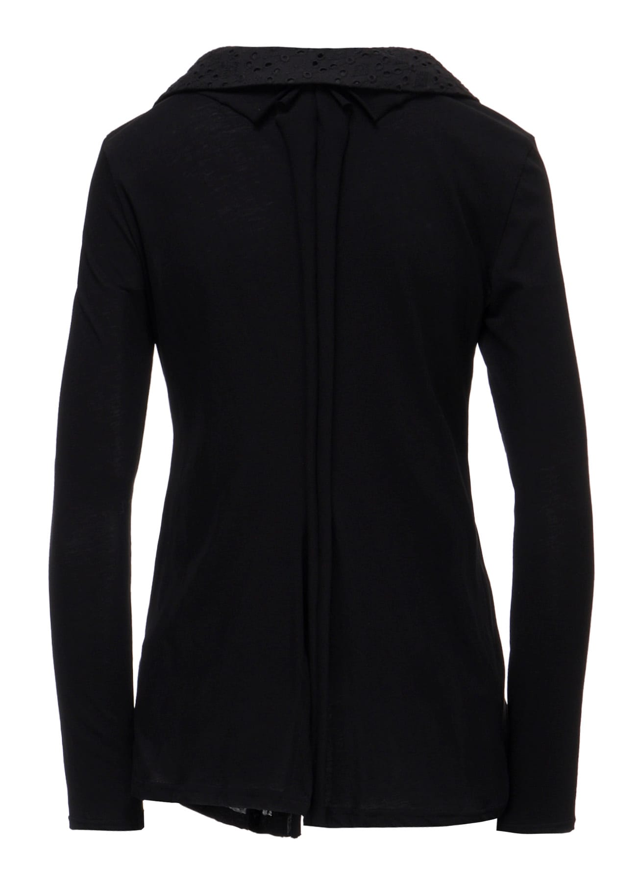 COTTON SINGLE JERSEY COMBINATION JACKET