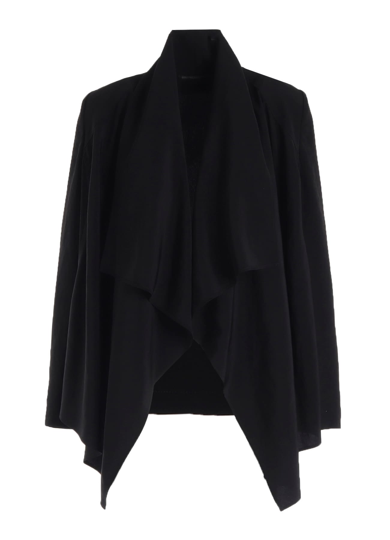 Ta/Pe CREPE DE CHINE FRONT DRAPED DETAIL JACKET