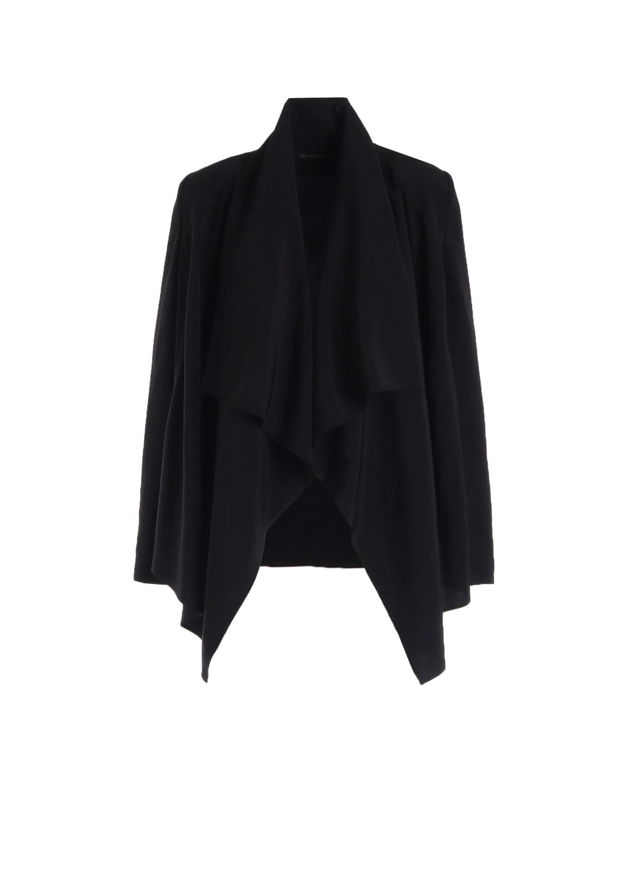 Ta/Pe CREPE DE CHINE FRONT DRAPED DETAIL JACKET