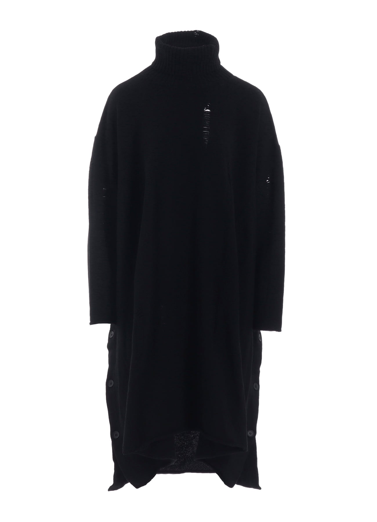 India DAMAGED HIGH NECK DRESS