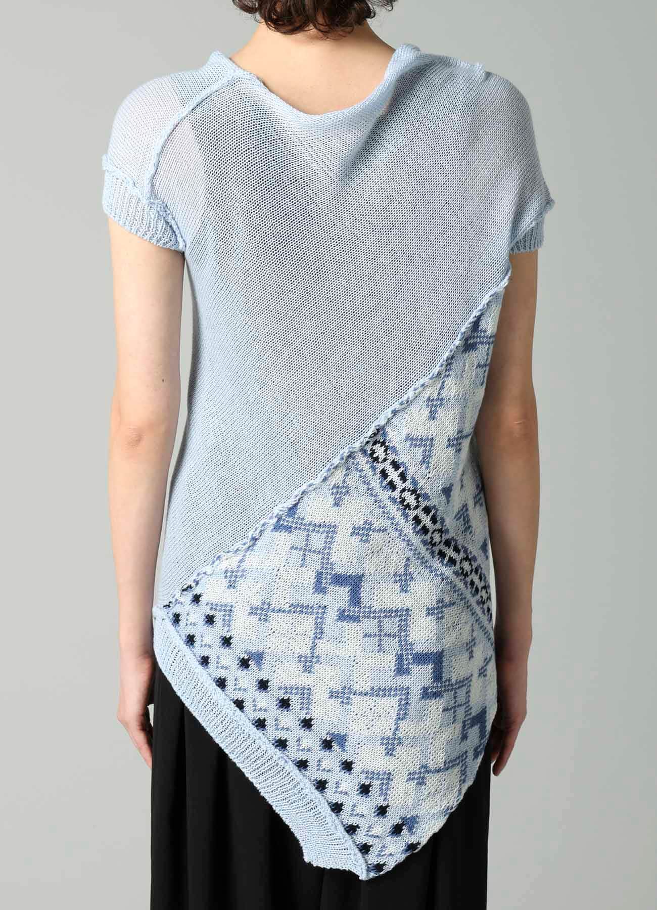 COLOR COMBI JQ PANELED PULLOVER A