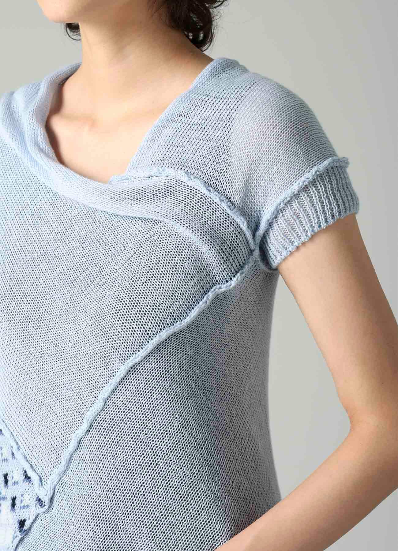 COLOR COMBI JQ PANELED PULLOVER A